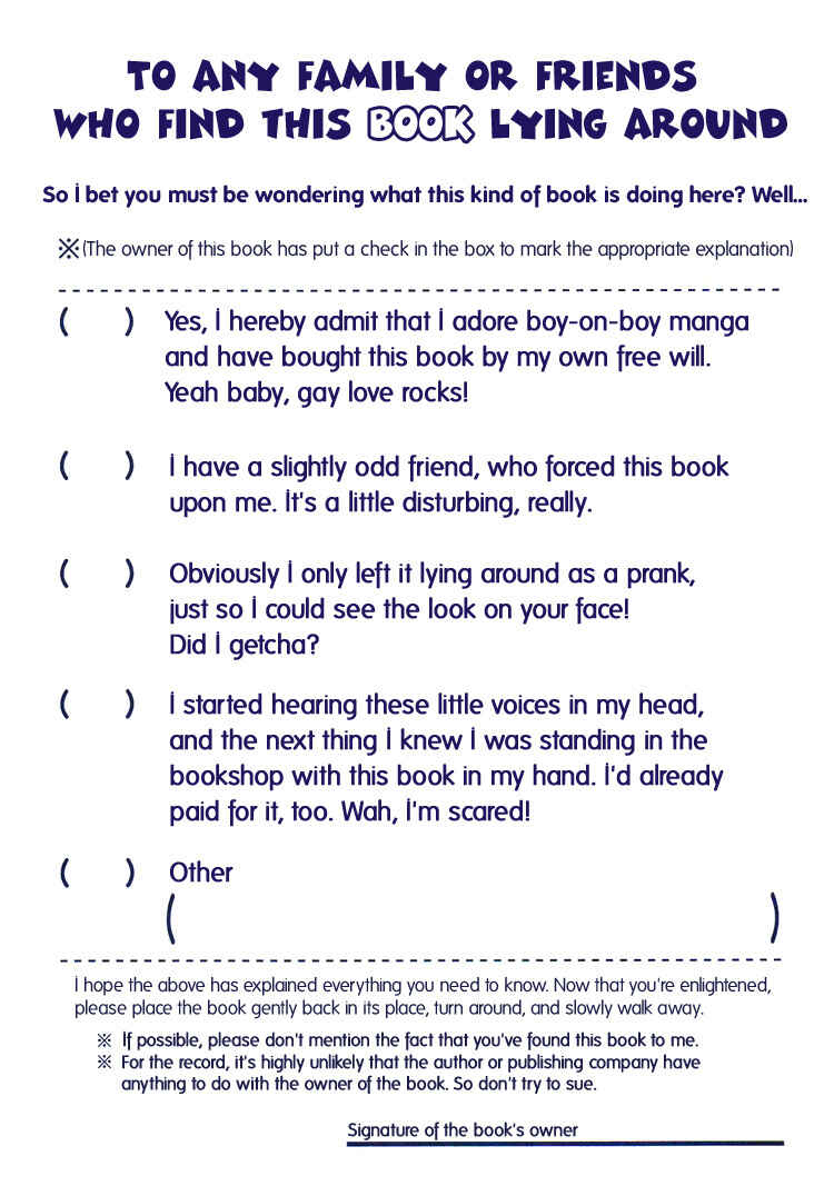 Page 2 Chapter 2 But I Love You For All That