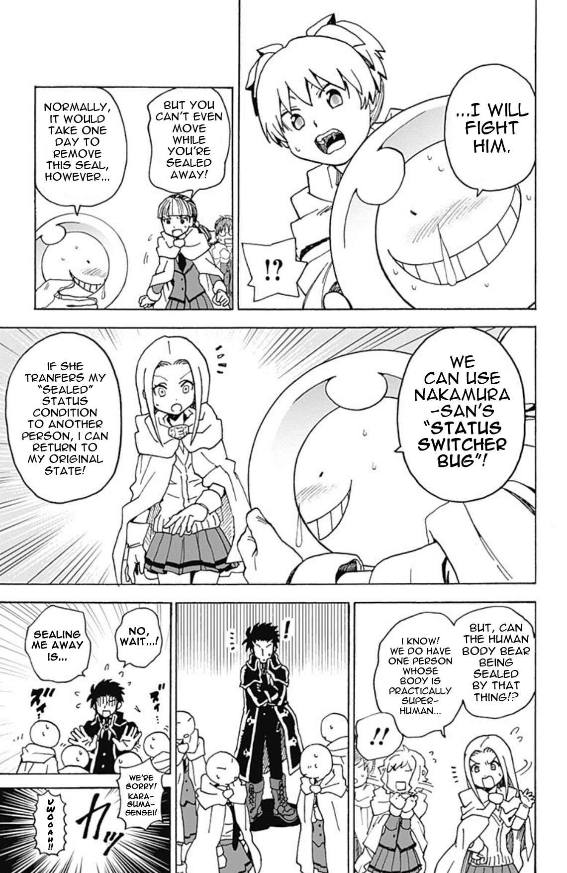 Page 27 Chapter 18 Korosensei Quest!