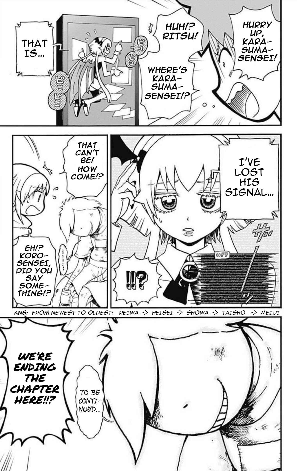 Page 32 Chapter 26 Korosensei Quest!