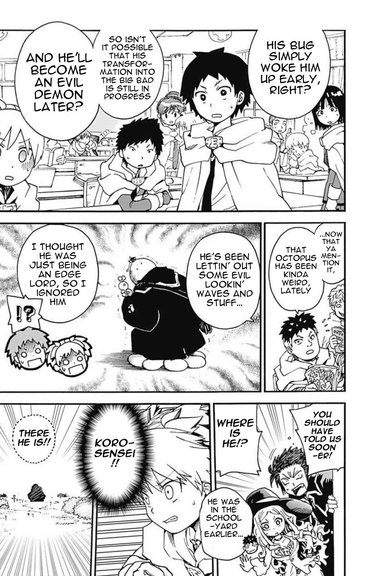 Page 4 Chapter 25 Korosensei Quest!