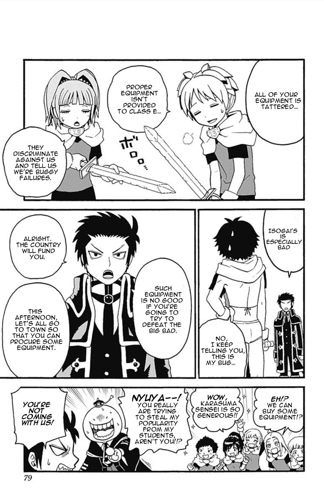 Page 8 Chapter 3 Korosensei Quest!