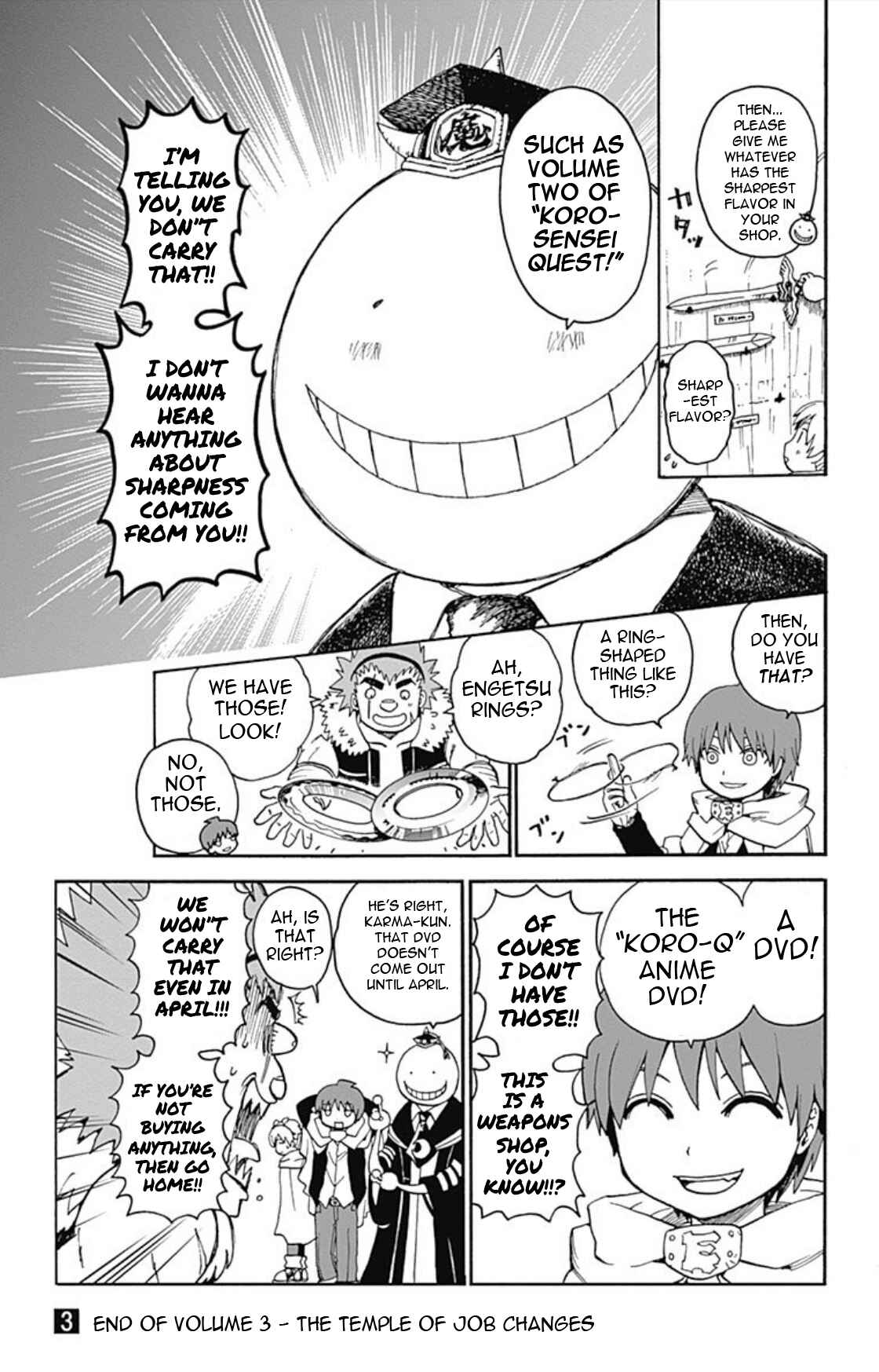 Page 7 Chapter 17.5 Korosensei Quest!