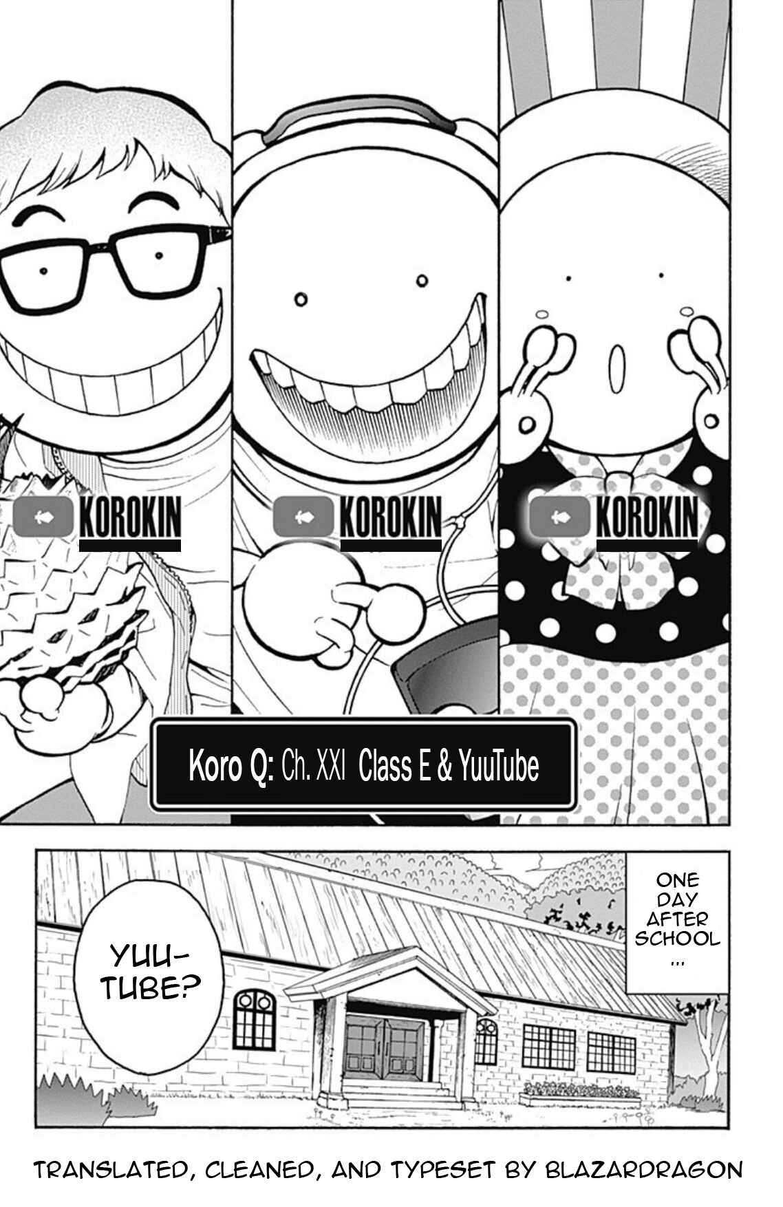 Page 1 Chapter 21 Korosensei Quest!