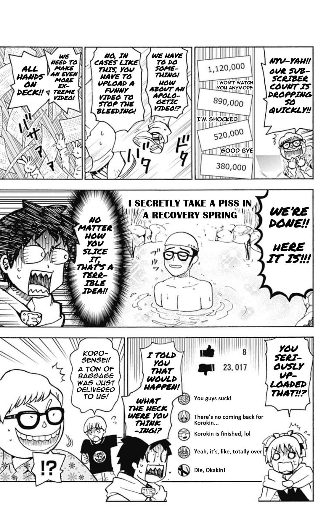 Page 29 Chapter 21 Korosensei Quest!