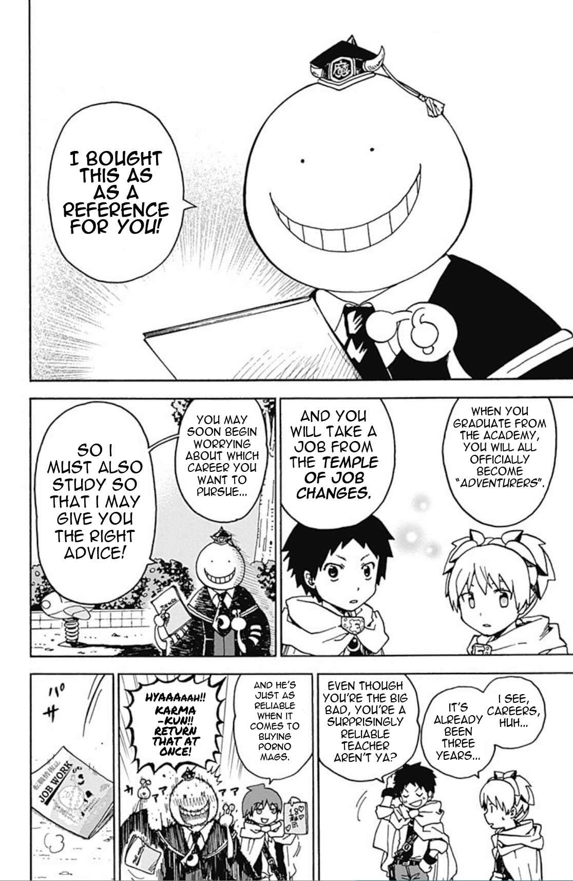 Page 4 Chapter 13 Korosensei Quest!