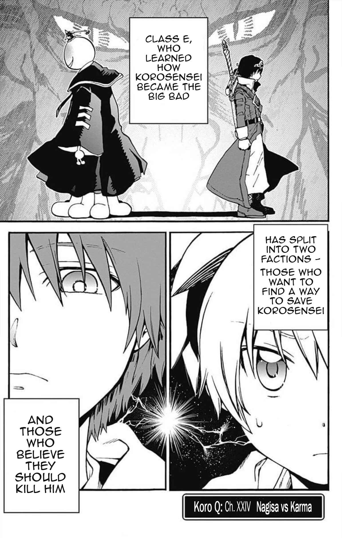 Page 1 Chapter 24 Korosensei Quest!