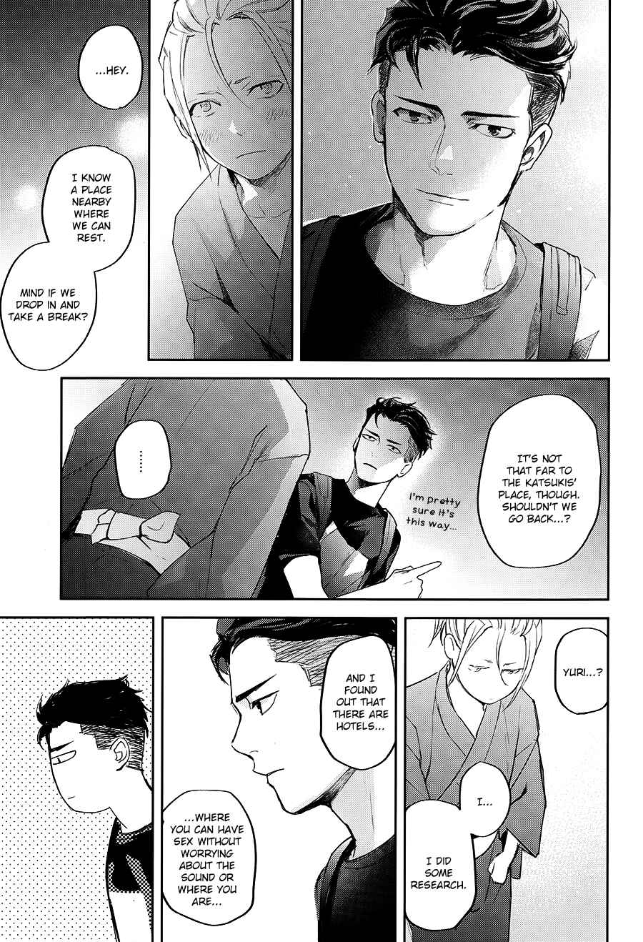 Page 16 Chapter Unknown_3313 Yuri!!! on Ice - Long and Winding Road (Doujinshi)