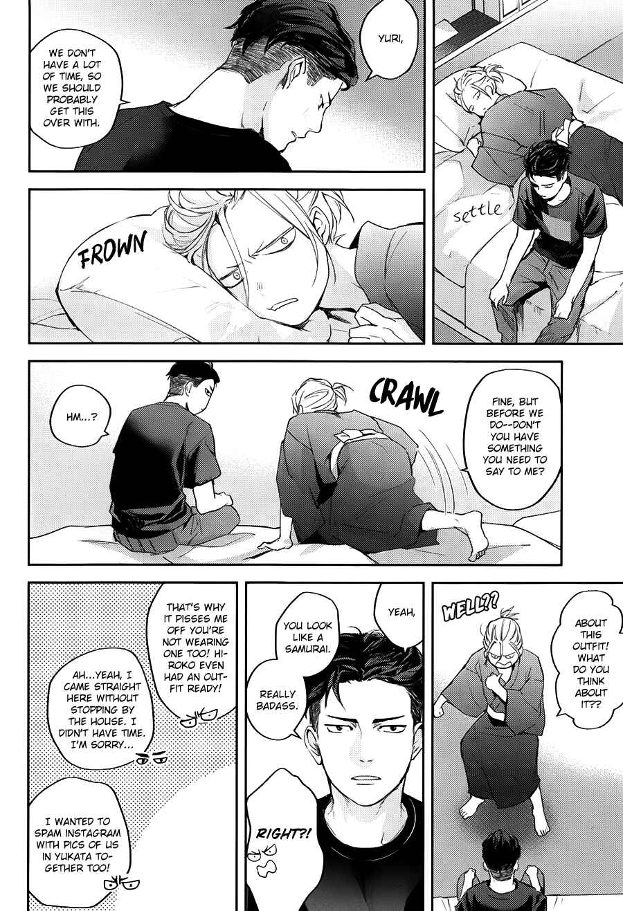 Page 21 Chapter Unknown_3313 Yuri!!! on Ice - Long and Winding Road (Doujinshi)