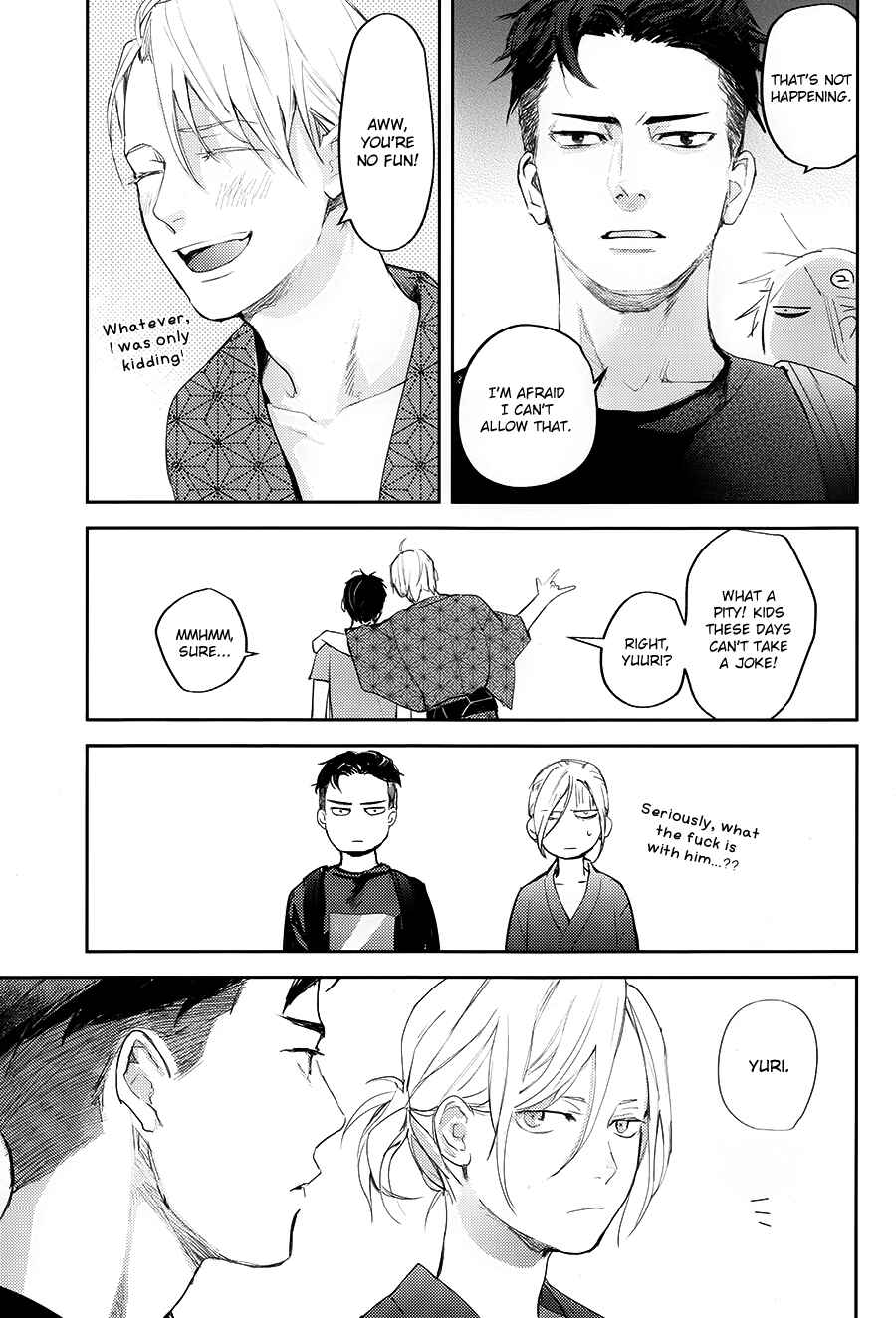 Page 34 Chapter Unknown_3313 Yuri!!! on Ice - Long and Winding Road (Doujinshi)
