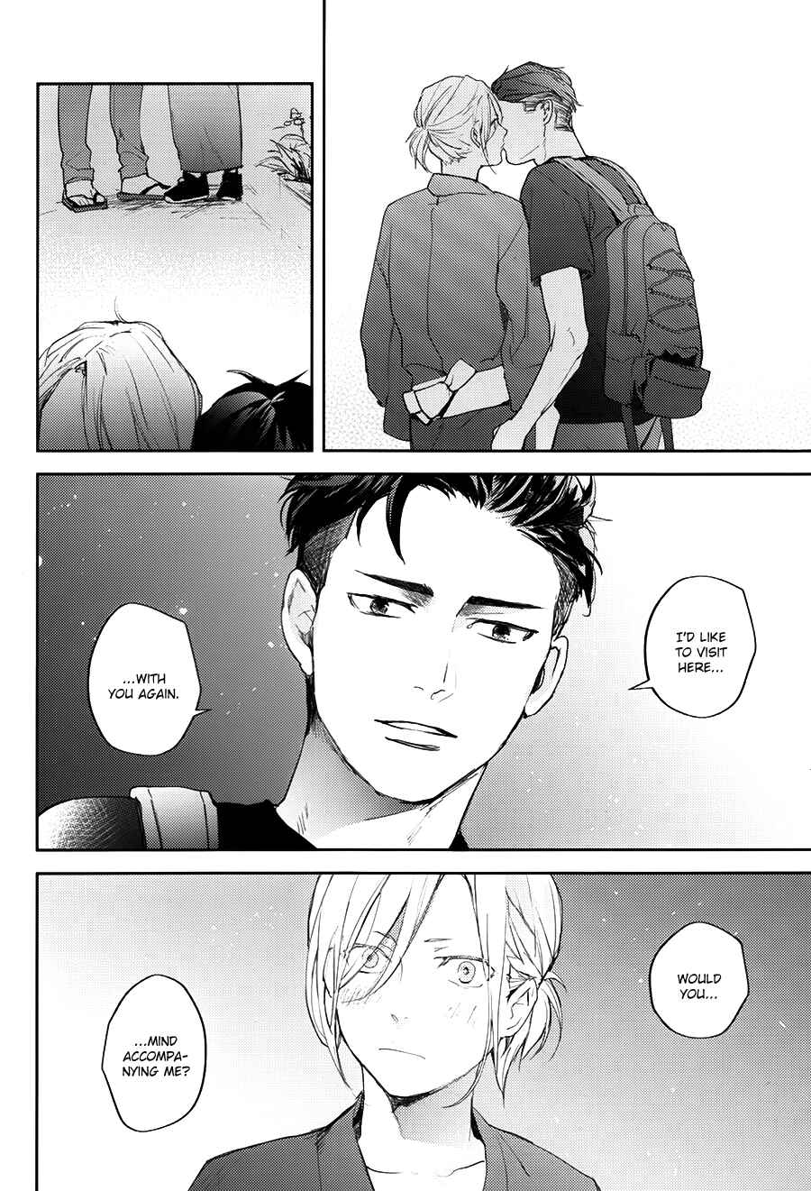 Page 35 Chapter Unknown_3313 Yuri!!! on Ice - Long and Winding Road (Doujinshi)