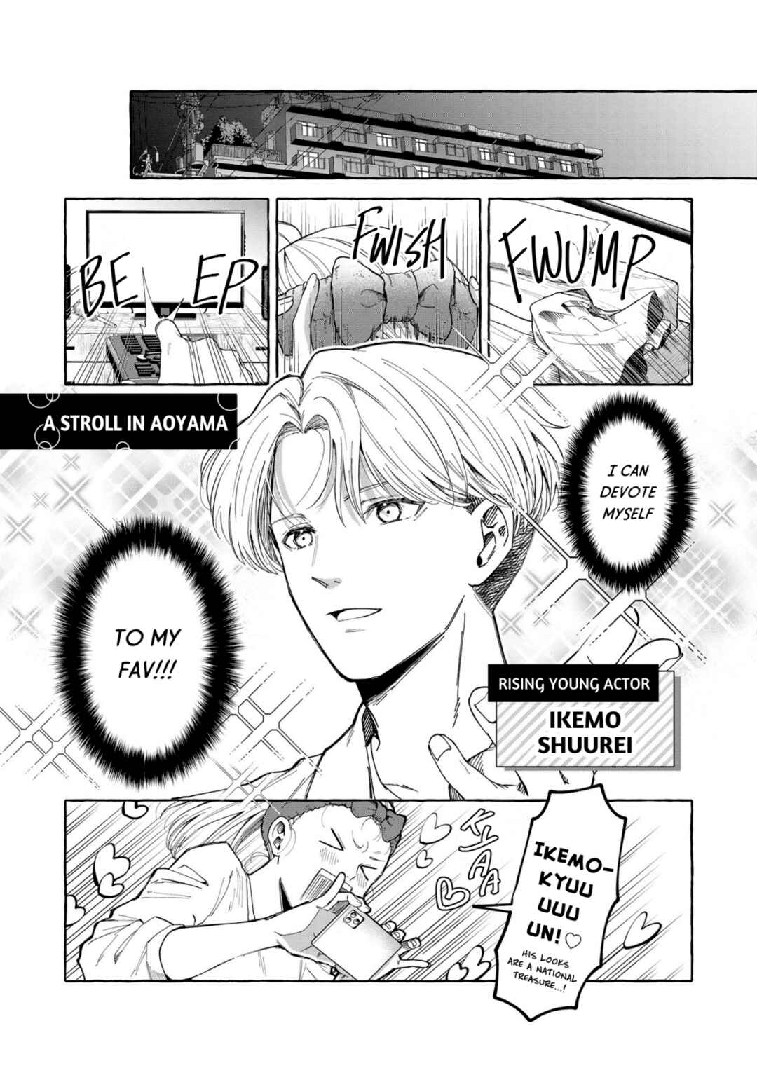 Page 4 Chapter 2 Oni Ure Idol ga Kyou mo Watashi wo Oshitekuru