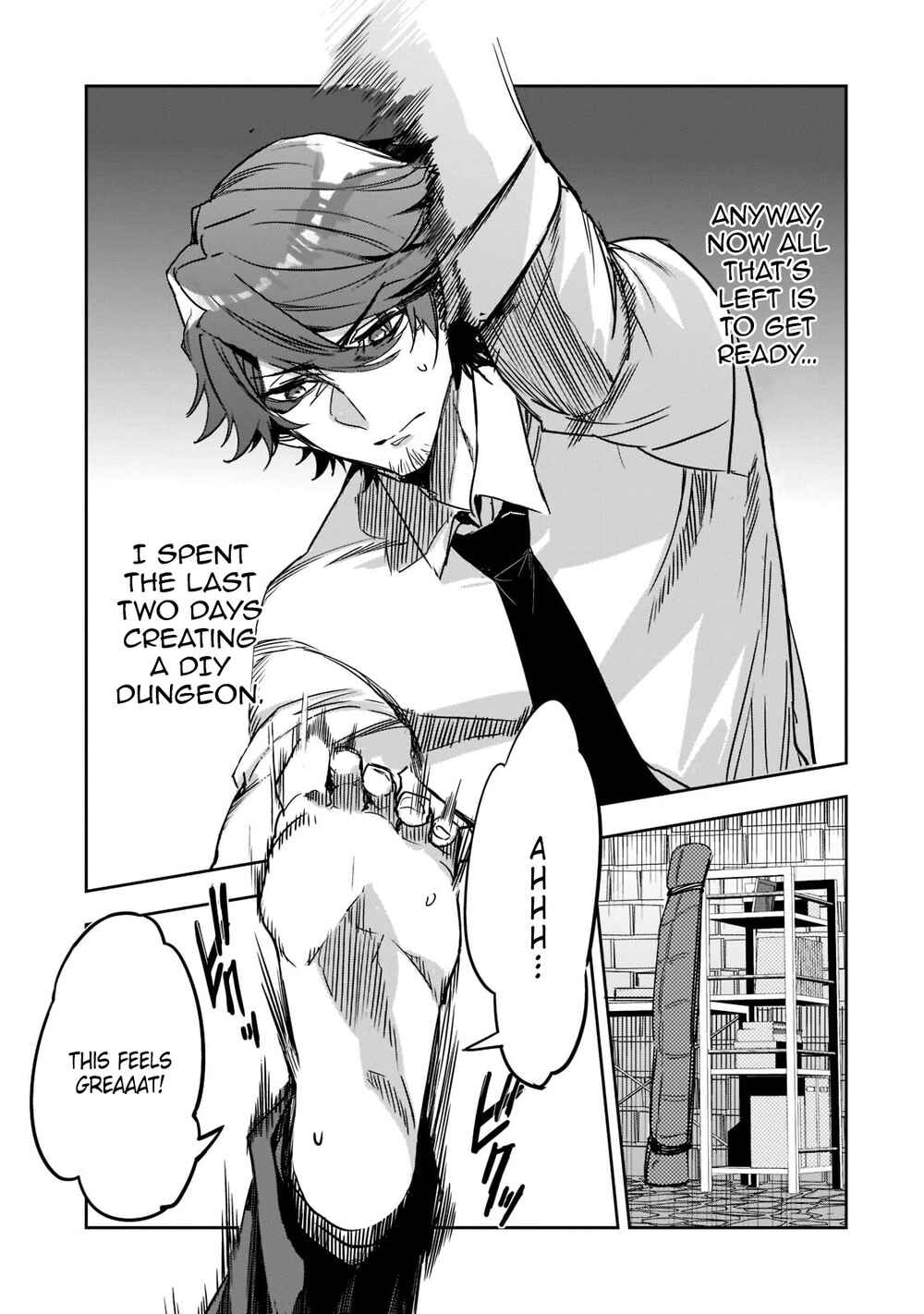 Page 12 Chapter 3 Dungeon Busters ~Chuunen Otoko desu ga Niwa ni Dungeon ga Shutsugen shita node Sekai wo Sukuimasu~