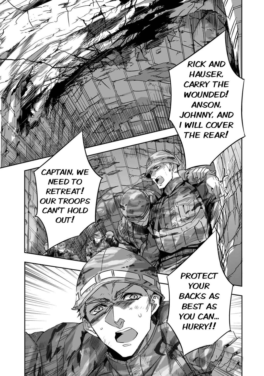 Page 1 Chapter 22 Dungeon Busters ~Chuunen Otoko desu ga Niwa ni Dungeon ga Shutsugen shita node Sekai wo Sukuimasu~