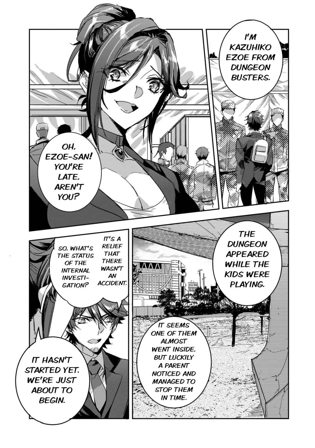 Page 3 Chapter 21 Dungeon Busters ~Chuunen Otoko desu ga Niwa ni Dungeon ga Shutsugen shita node Sekai wo Sukuimasu~