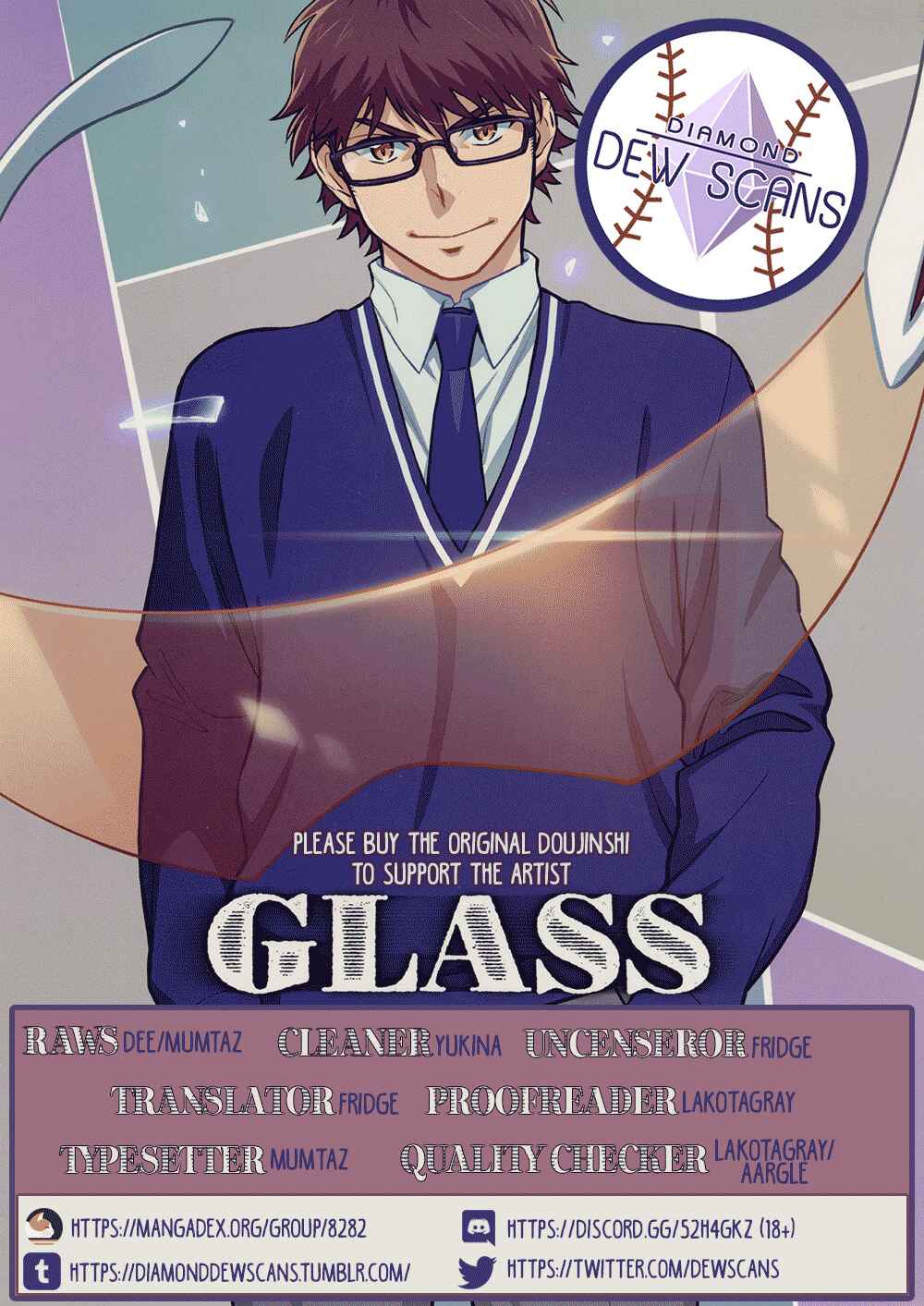 Page 1 Chapter Unknown_bf3e Diamond no Ace - GLASS (Doujinshi)