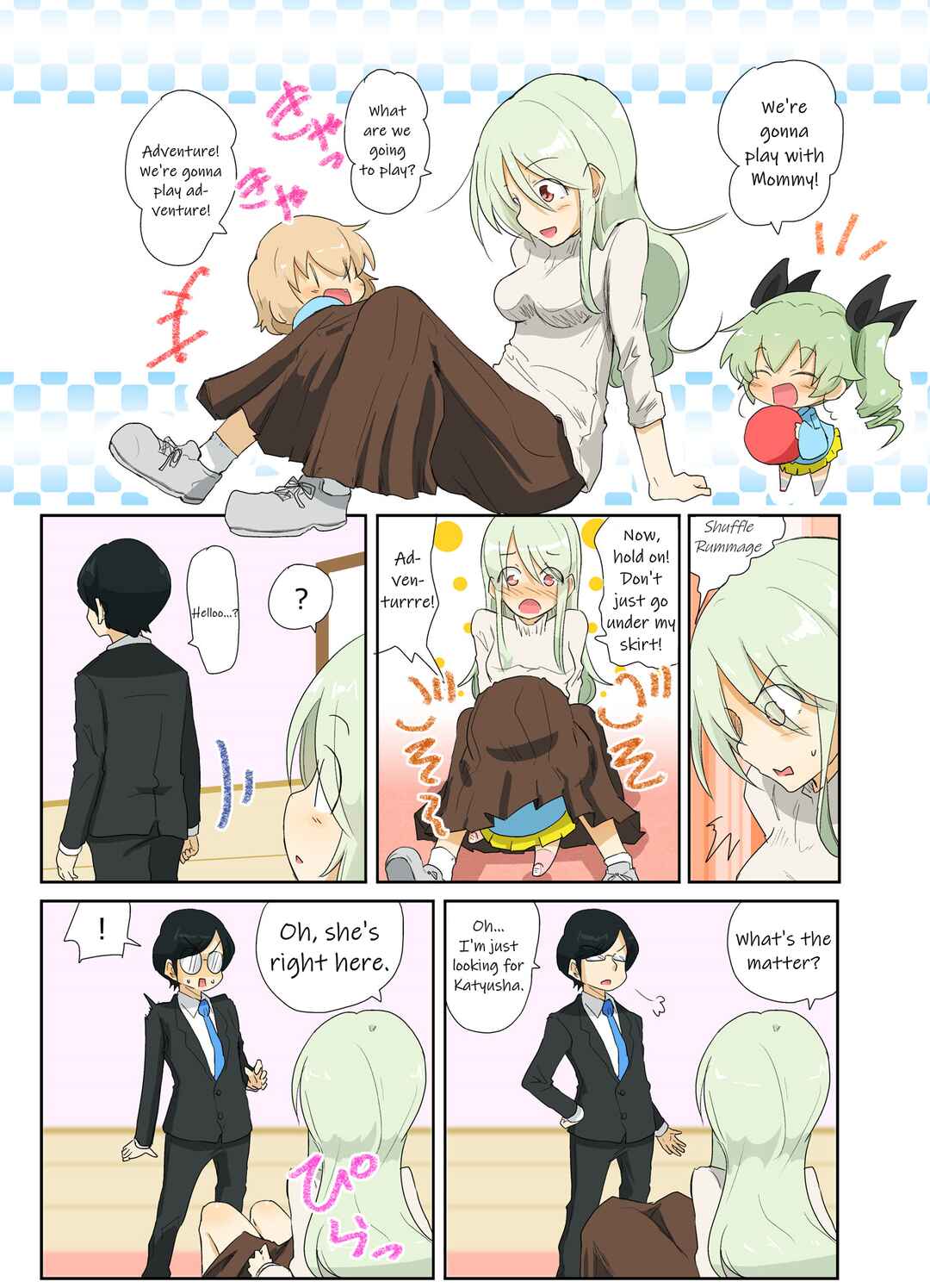 Page 2 Chapter 27 Girls und Panzer Kindergarten Returns