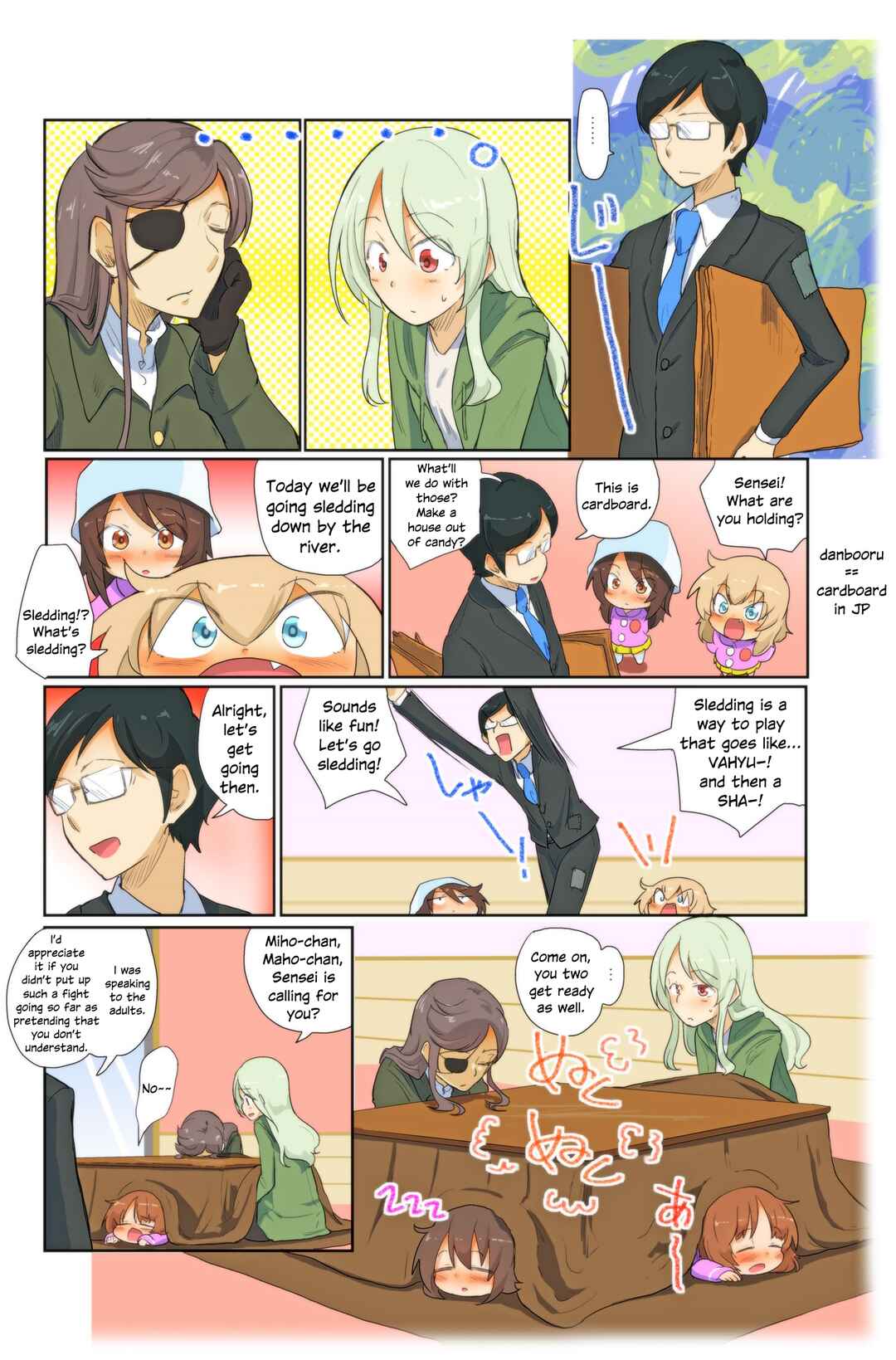 Page 1 Chapter 89 Girls und Panzer Kindergarten Returns