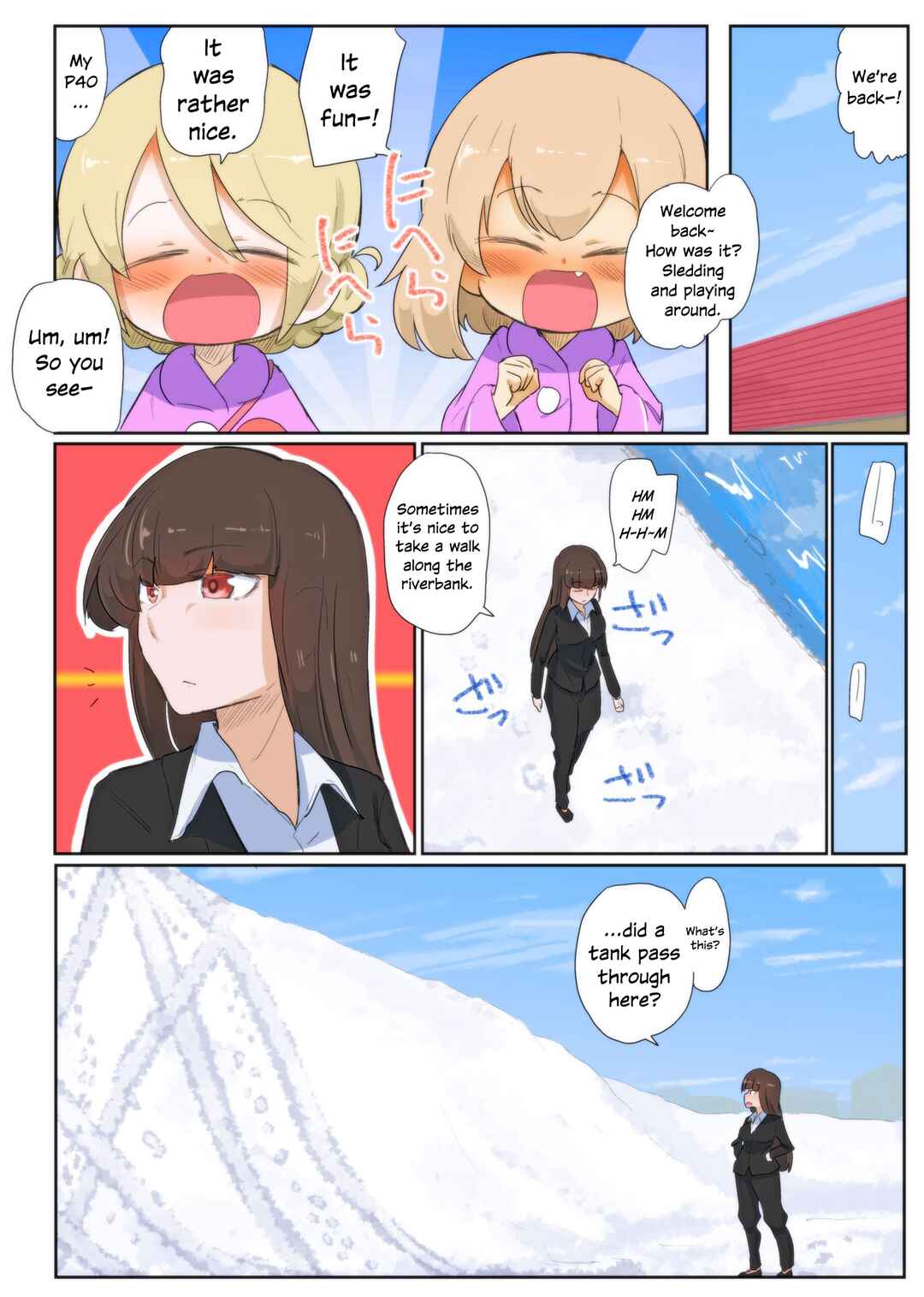 Page 11 Chapter 89 Girls und Panzer Kindergarten Returns