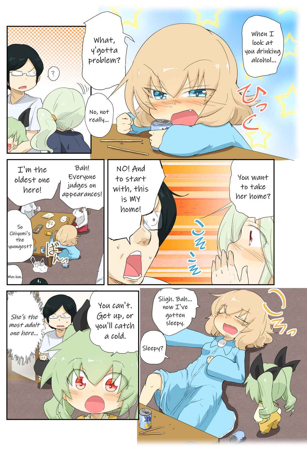 Page 5 Chapter 17 Girls und Panzer Kindergarten Returns