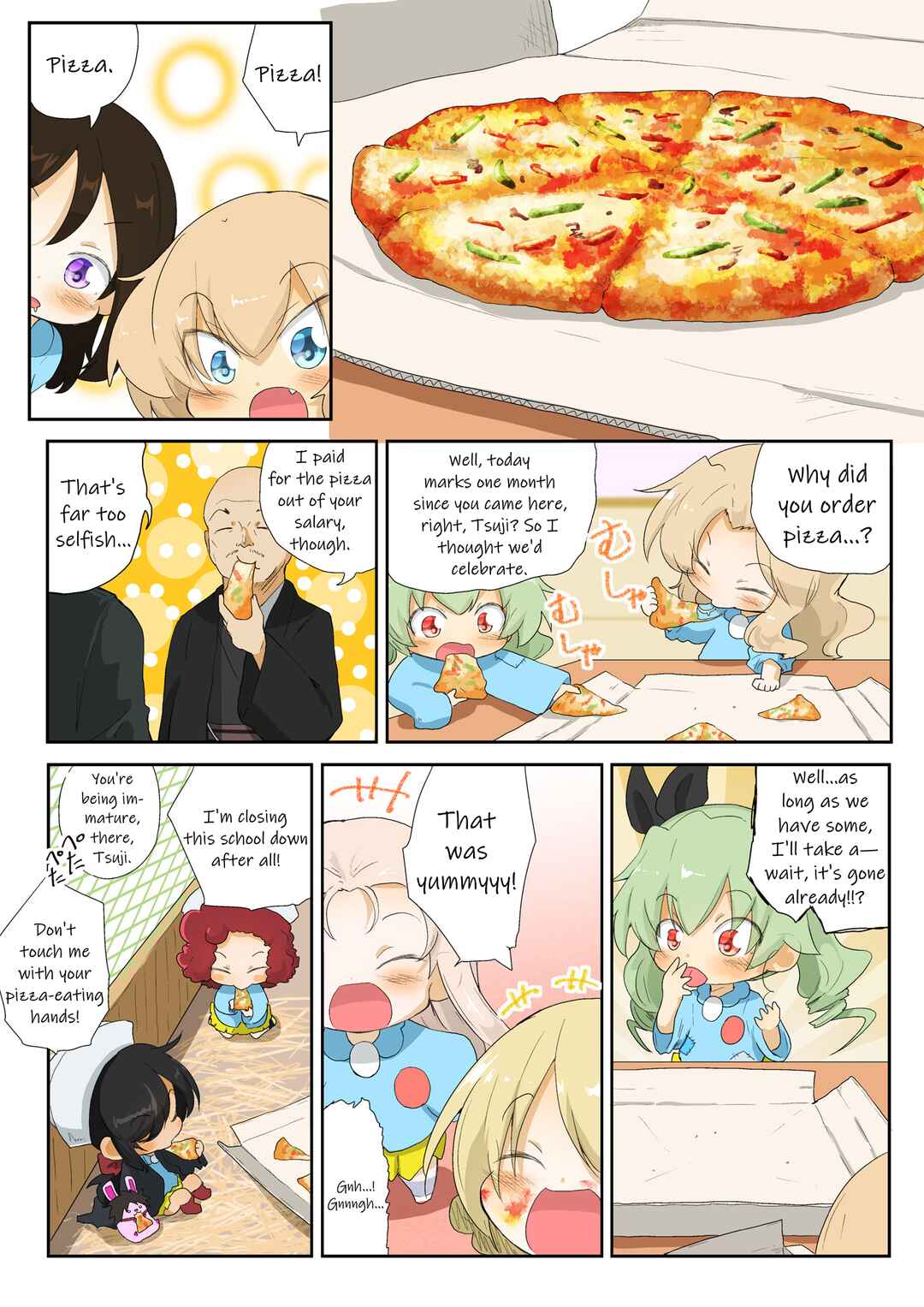 Page 1 Chapter 30 Girls und Panzer Kindergarten Returns