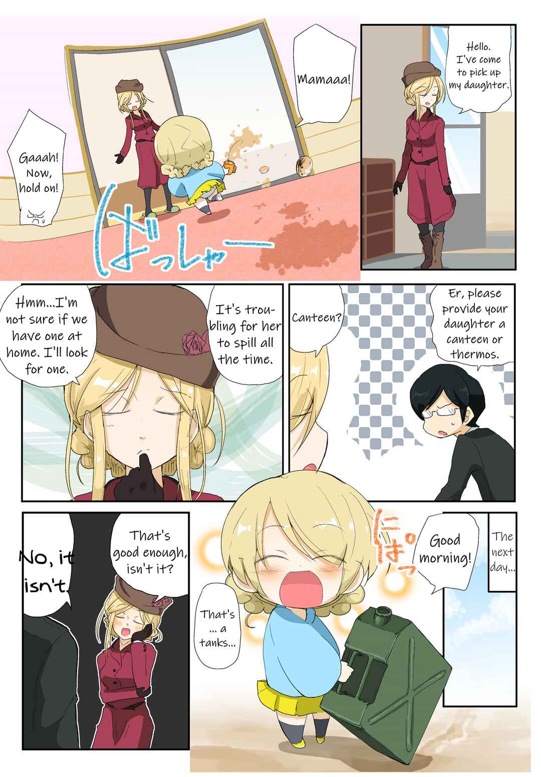Page 2 Chapter 30 Girls und Panzer Kindergarten Returns