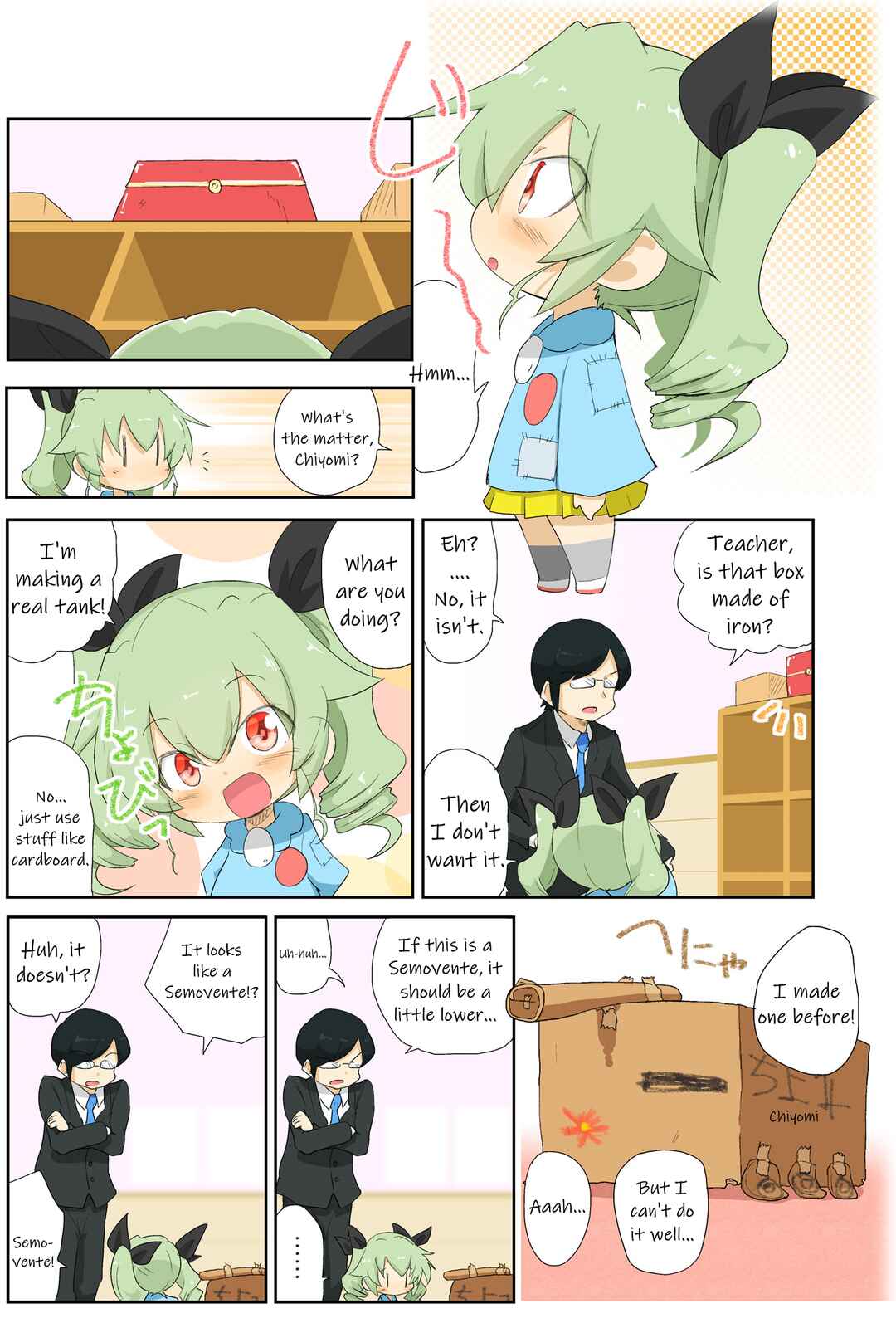 Page 2 Chapter 21 Girls und Panzer Kindergarten Returns