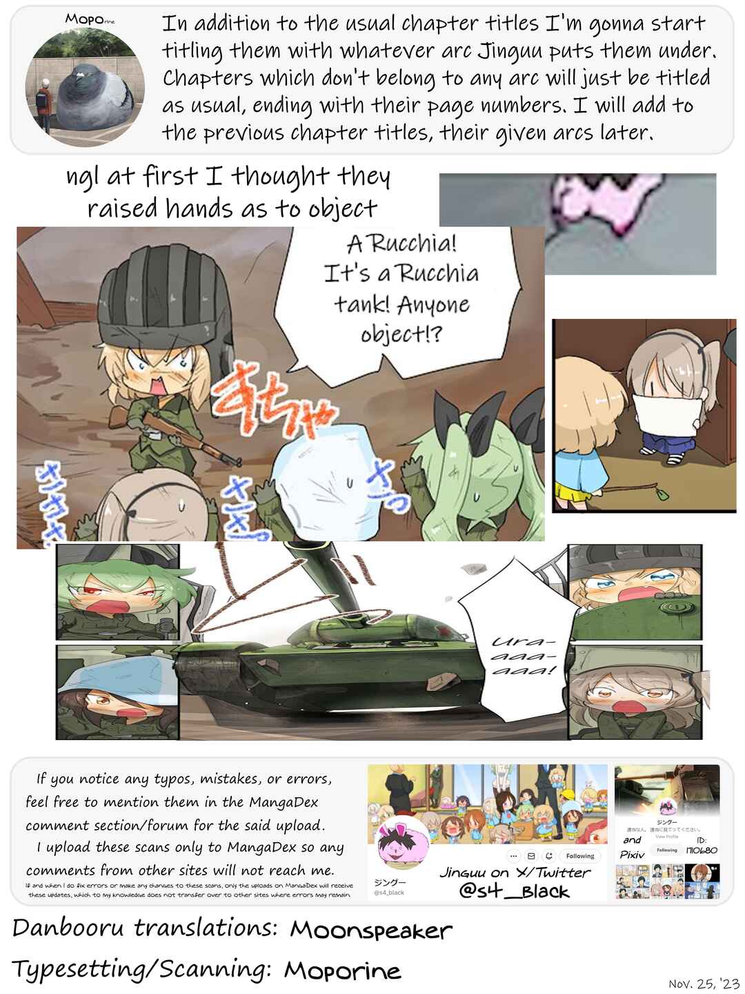 Page 5 Chapter 42 Girls und Panzer Kindergarten Returns