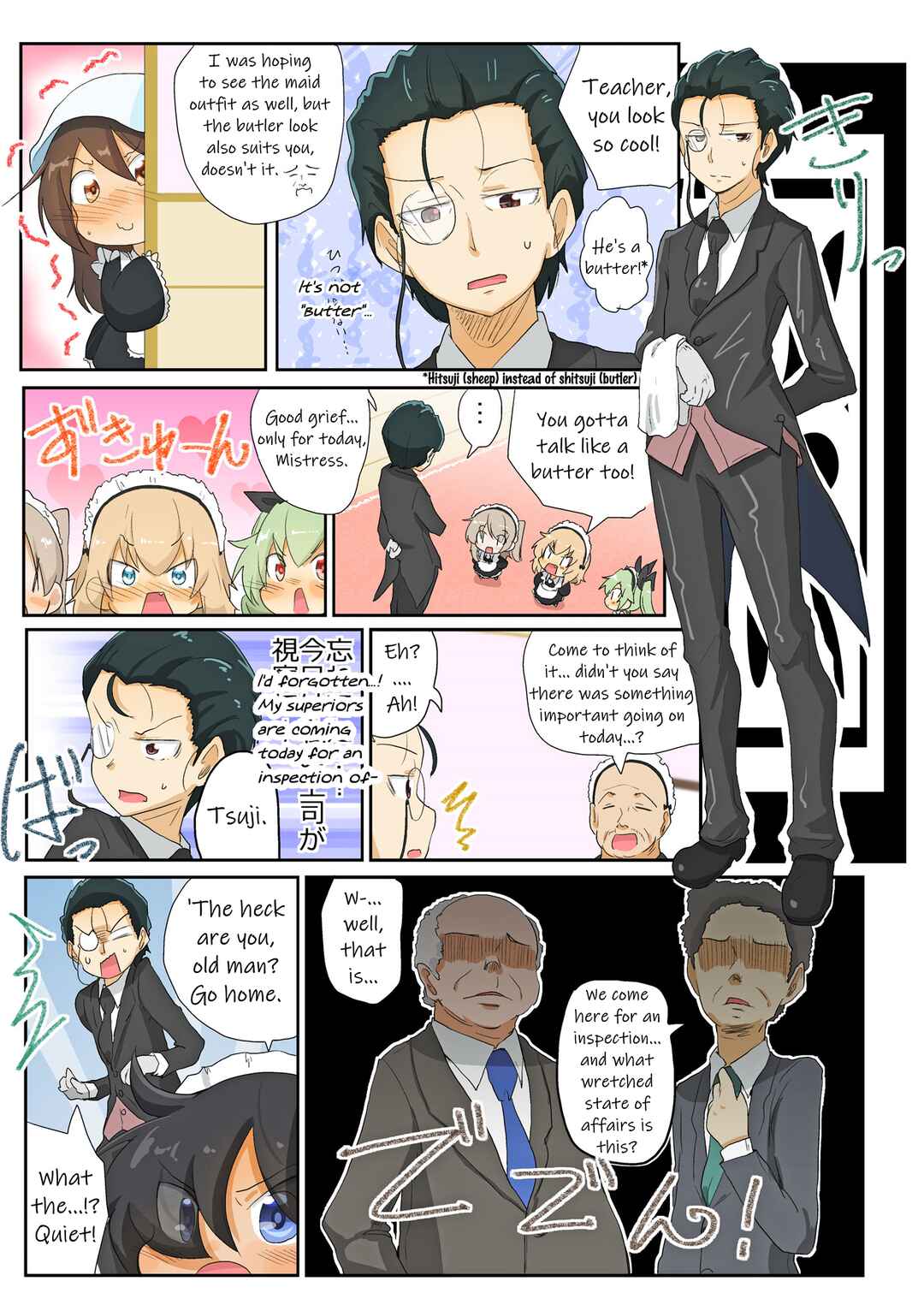 Page 9 Chapter 36 Girls und Panzer Kindergarten Returns