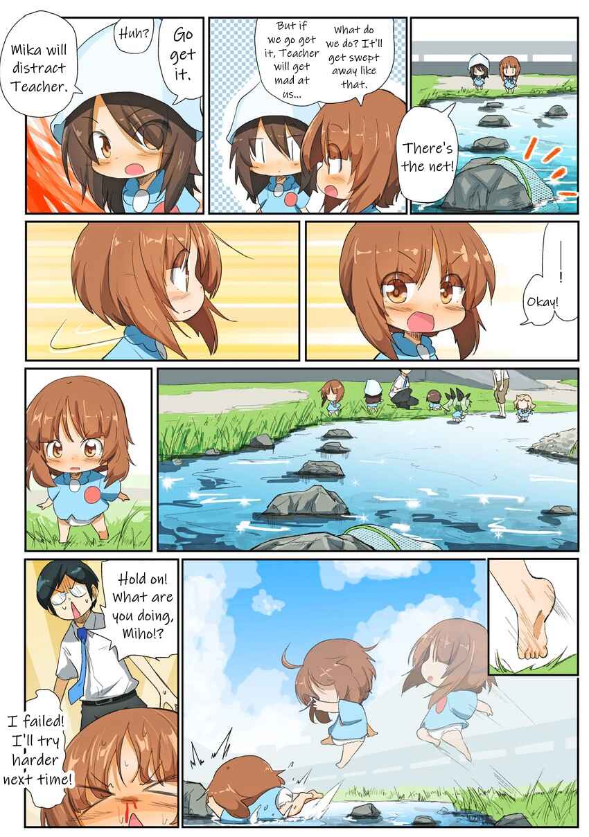 Page 1 Chapter 48 Girls und Panzer Kindergarten Returns