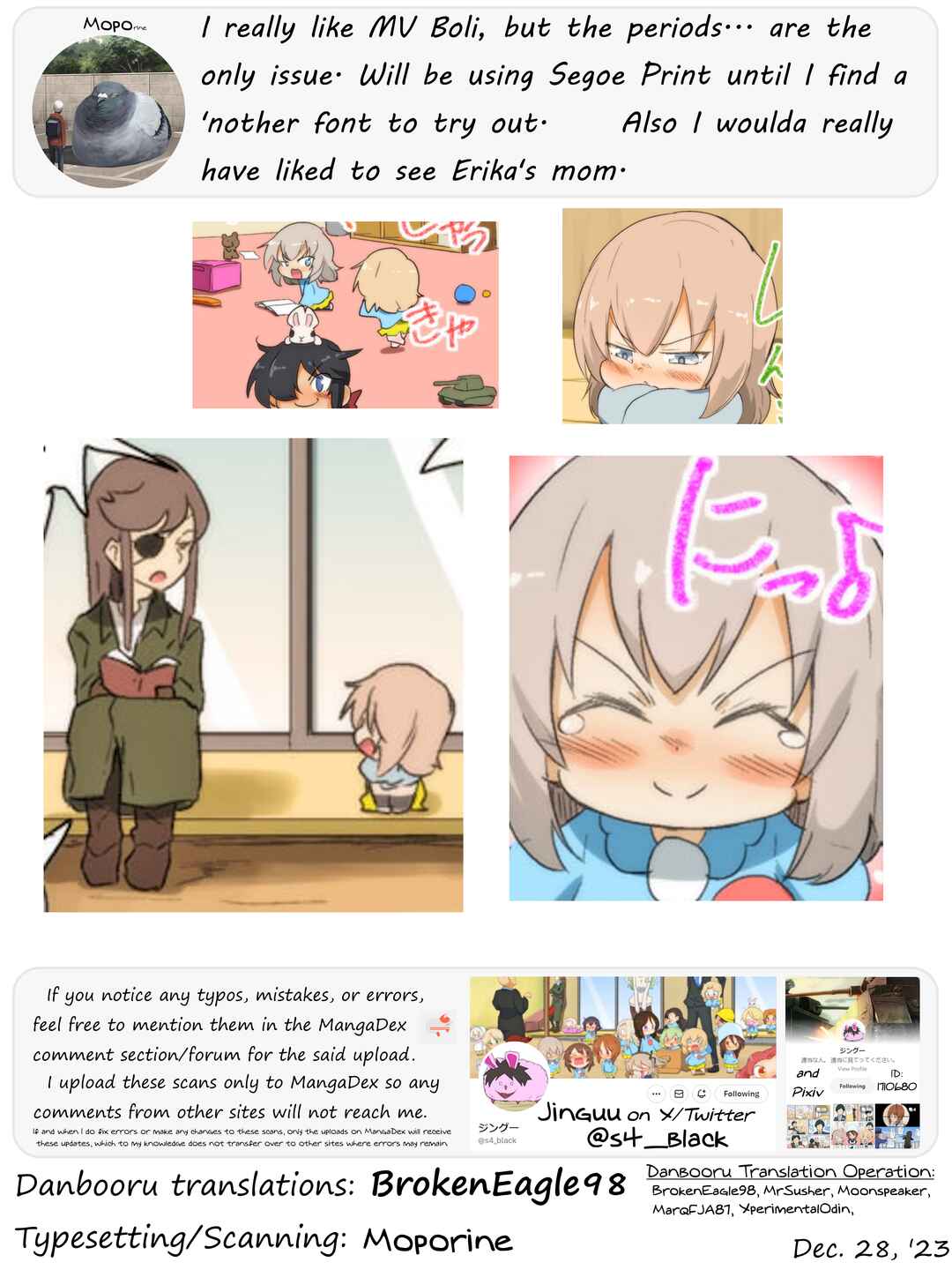 Page 4 Chapter 71 Girls und Panzer Kindergarten Returns