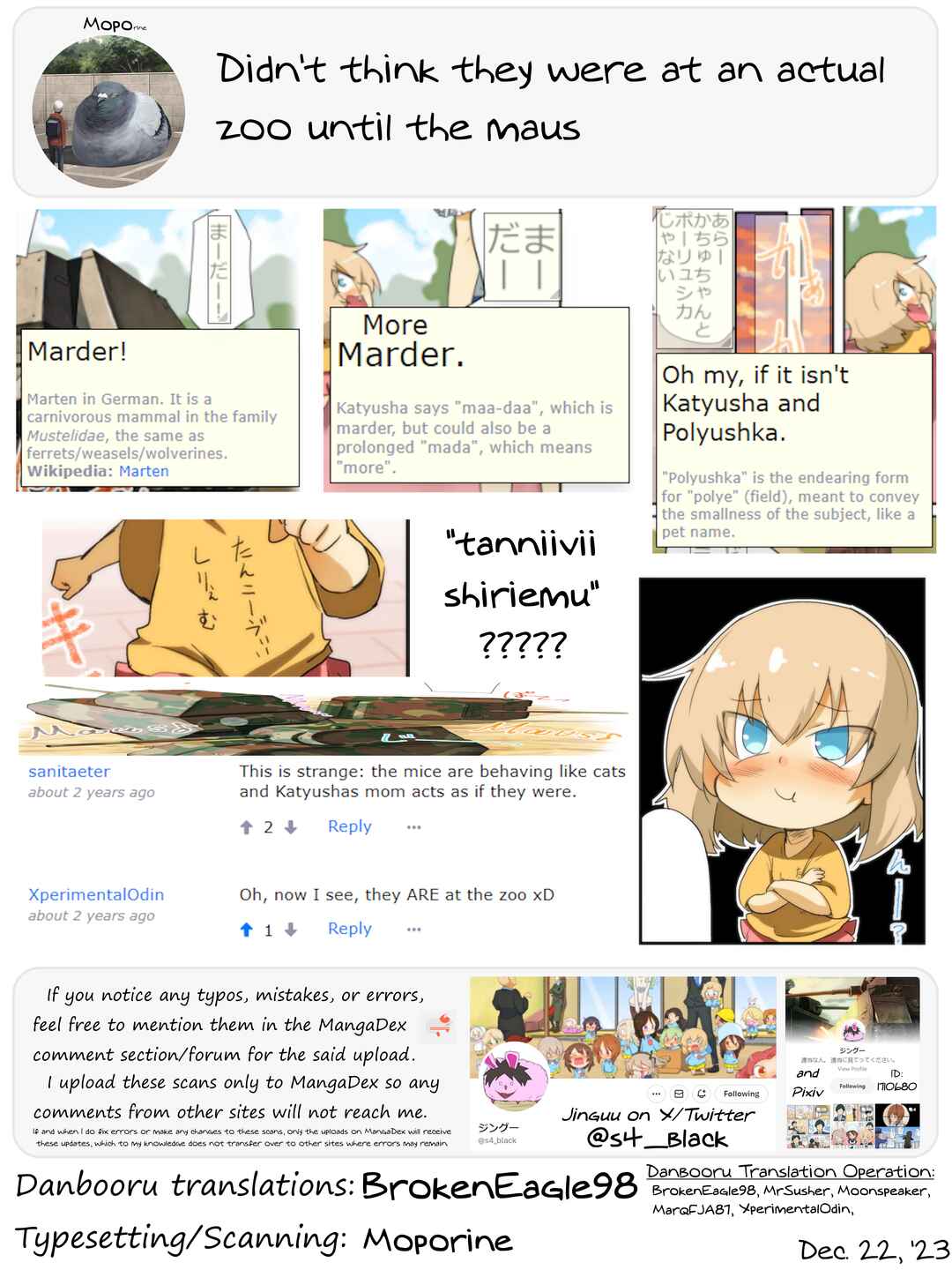 Page 7 Chapter 66 Girls und Panzer Kindergarten Returns