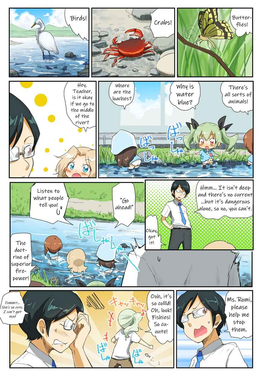 Page 3 Chapter 47 Girls und Panzer Kindergarten Returns