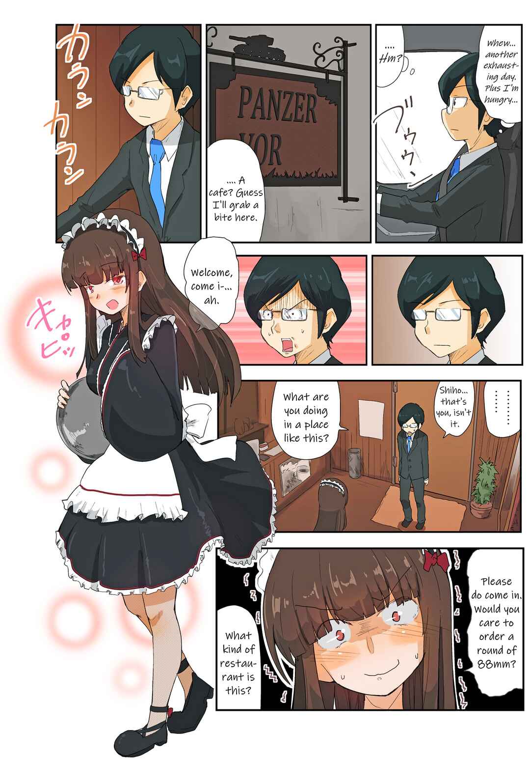 Page 1 Chapter 35 Girls und Panzer Kindergarten Returns
