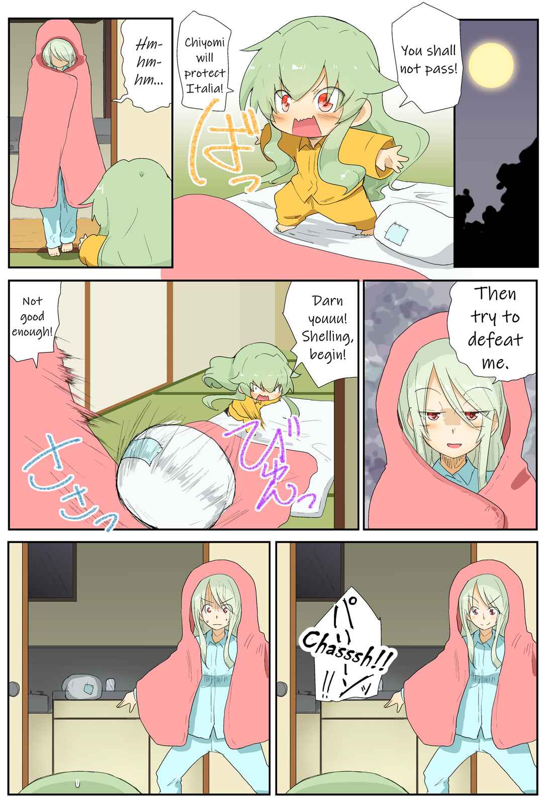 Page 4 Chapter 33 Girls und Panzer Kindergarten Returns