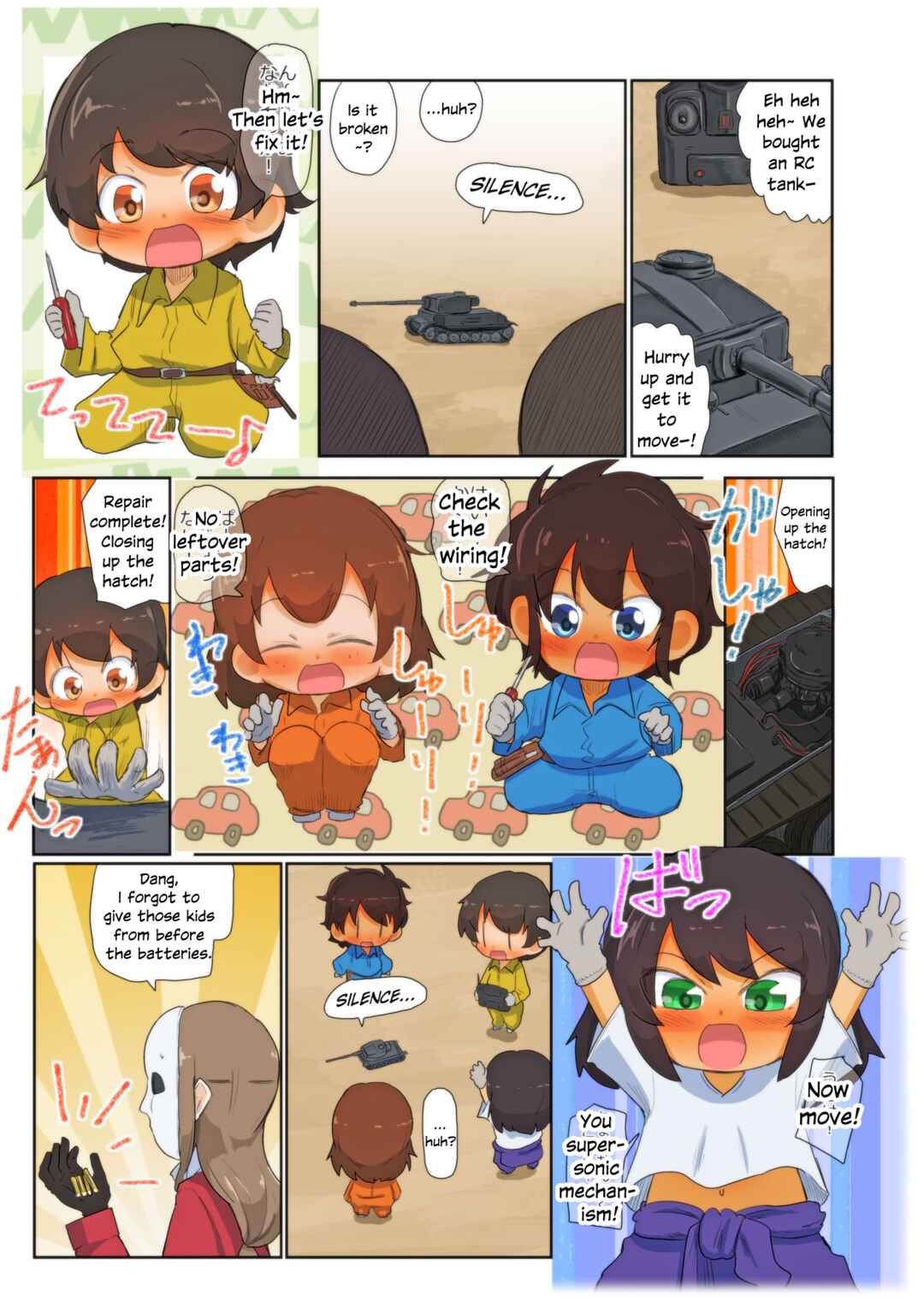 Page 10 Chapter 94 Girls und Panzer Kindergarten Returns