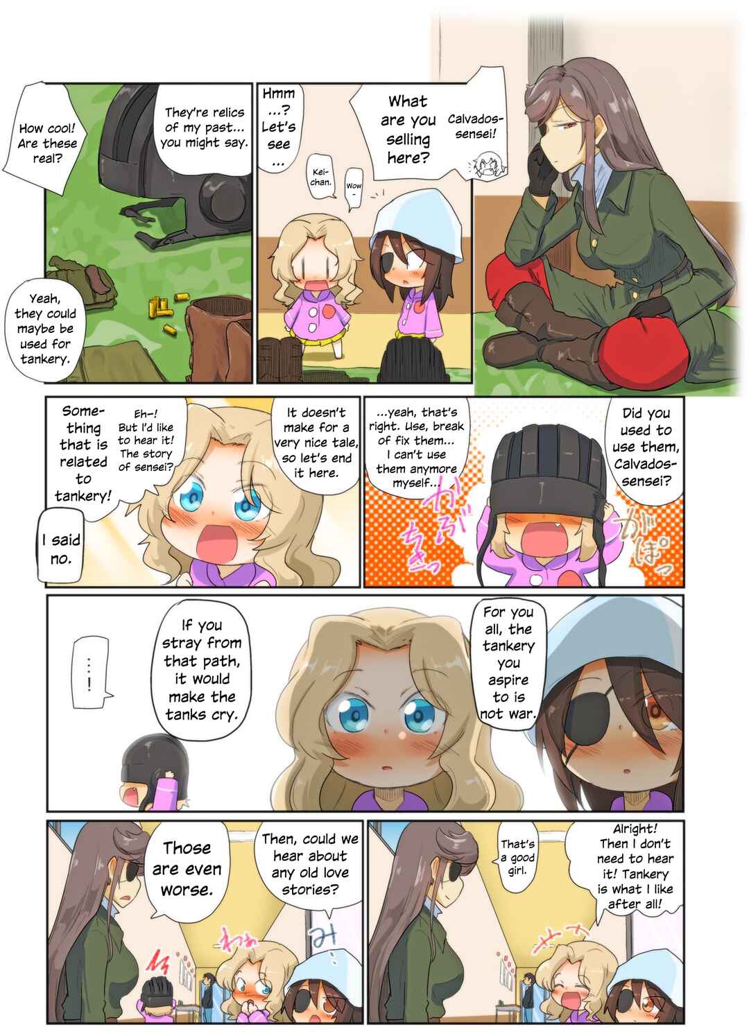 Page 5 Chapter 94 Girls und Panzer Kindergarten Returns