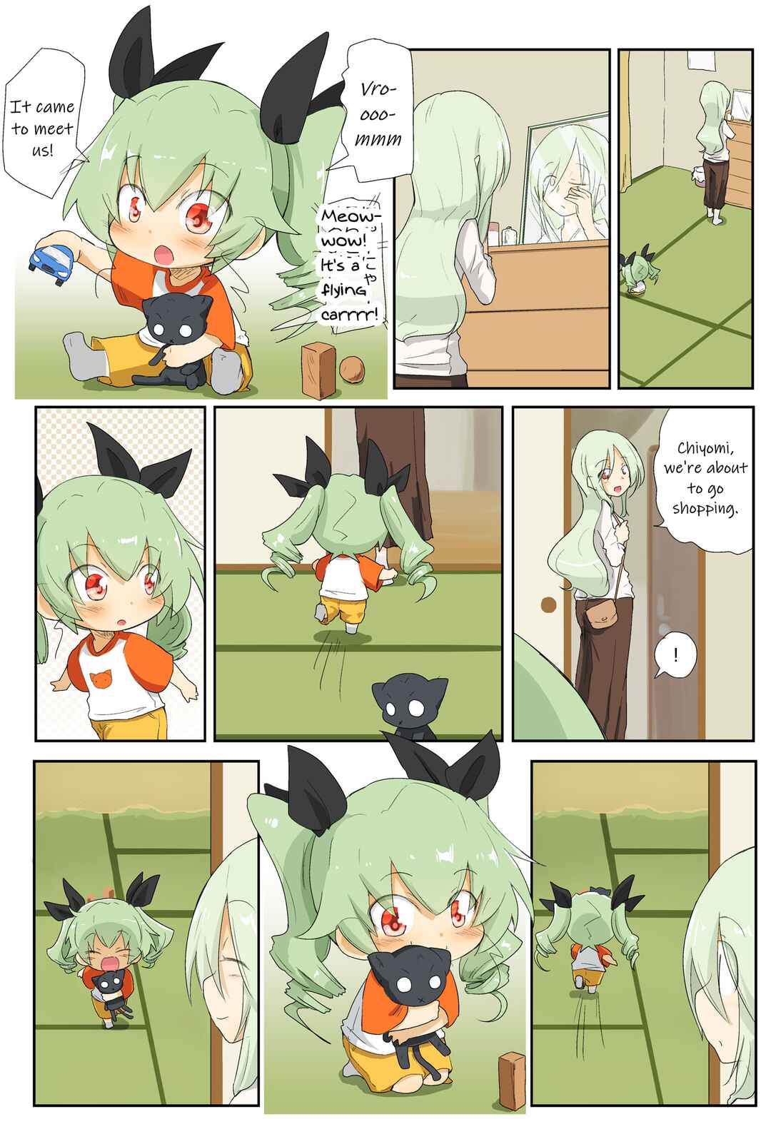 Page 4 Chapter 31 Girls und Panzer Kindergarten Returns