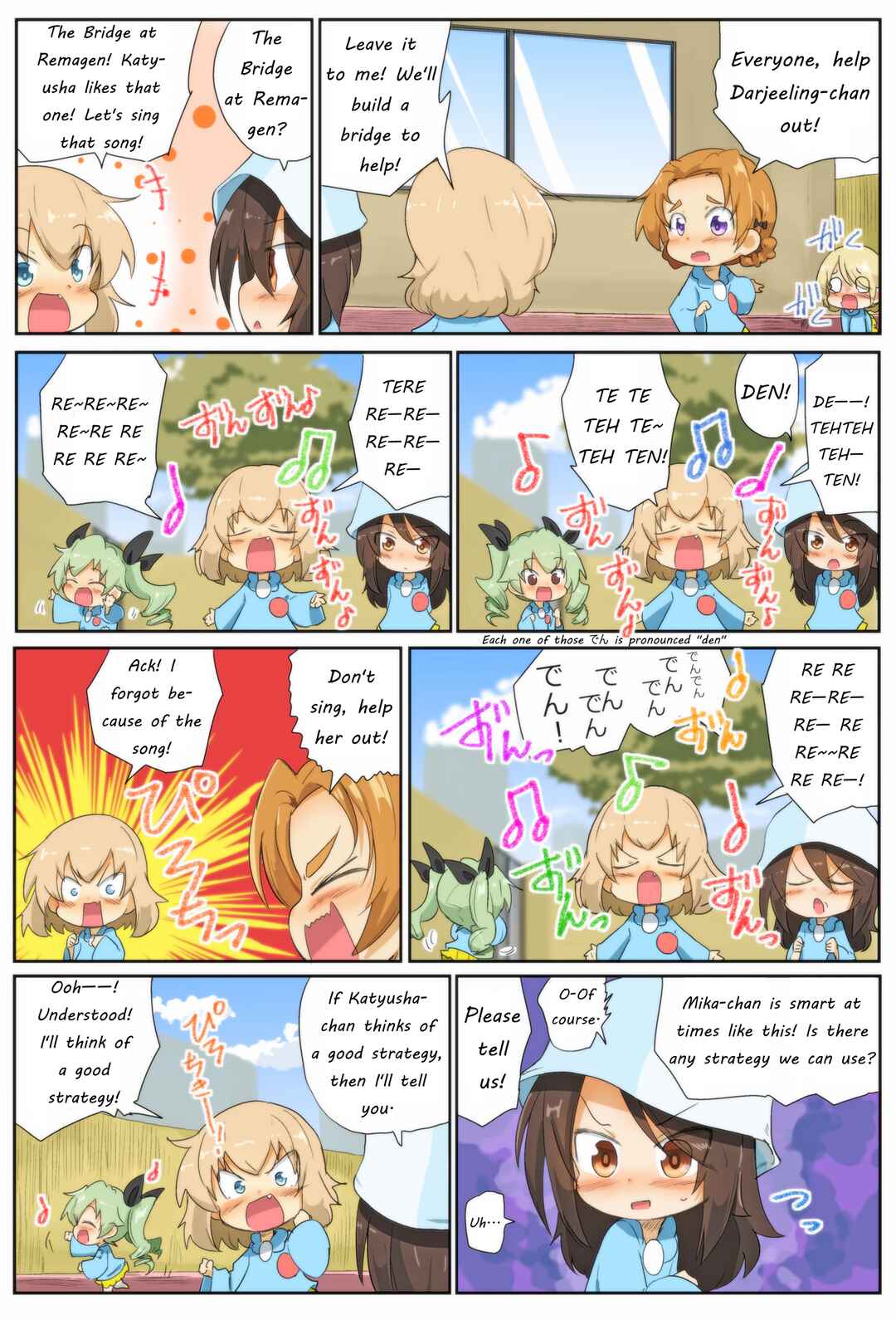 Page 4 Chapter 68 Girls und Panzer Kindergarten Returns