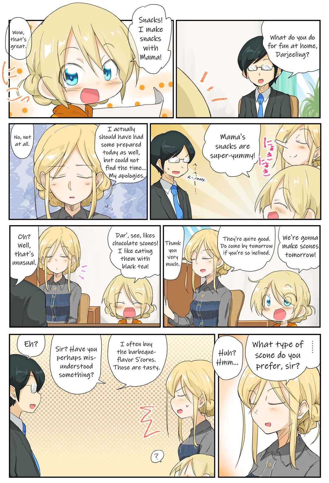 Page 2 Chapter 39 Girls und Panzer Kindergarten Returns