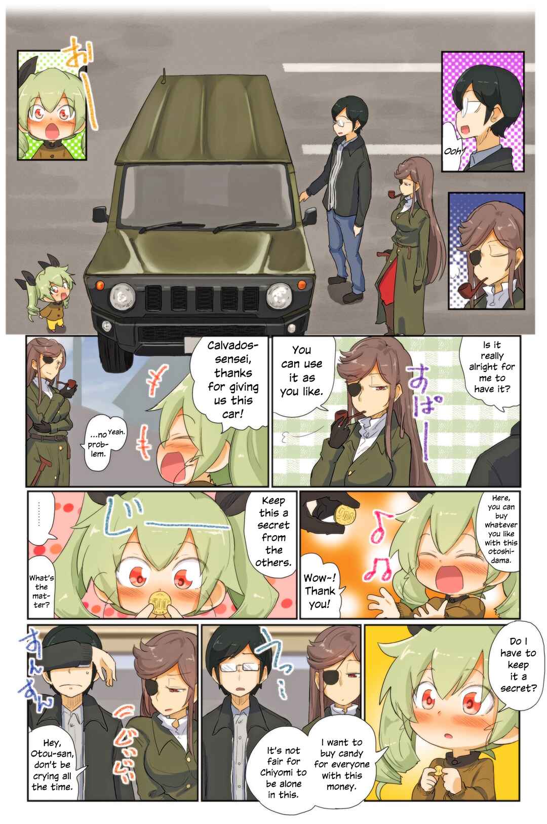 Page 11 Chapter 91 Girls und Panzer Kindergarten Returns