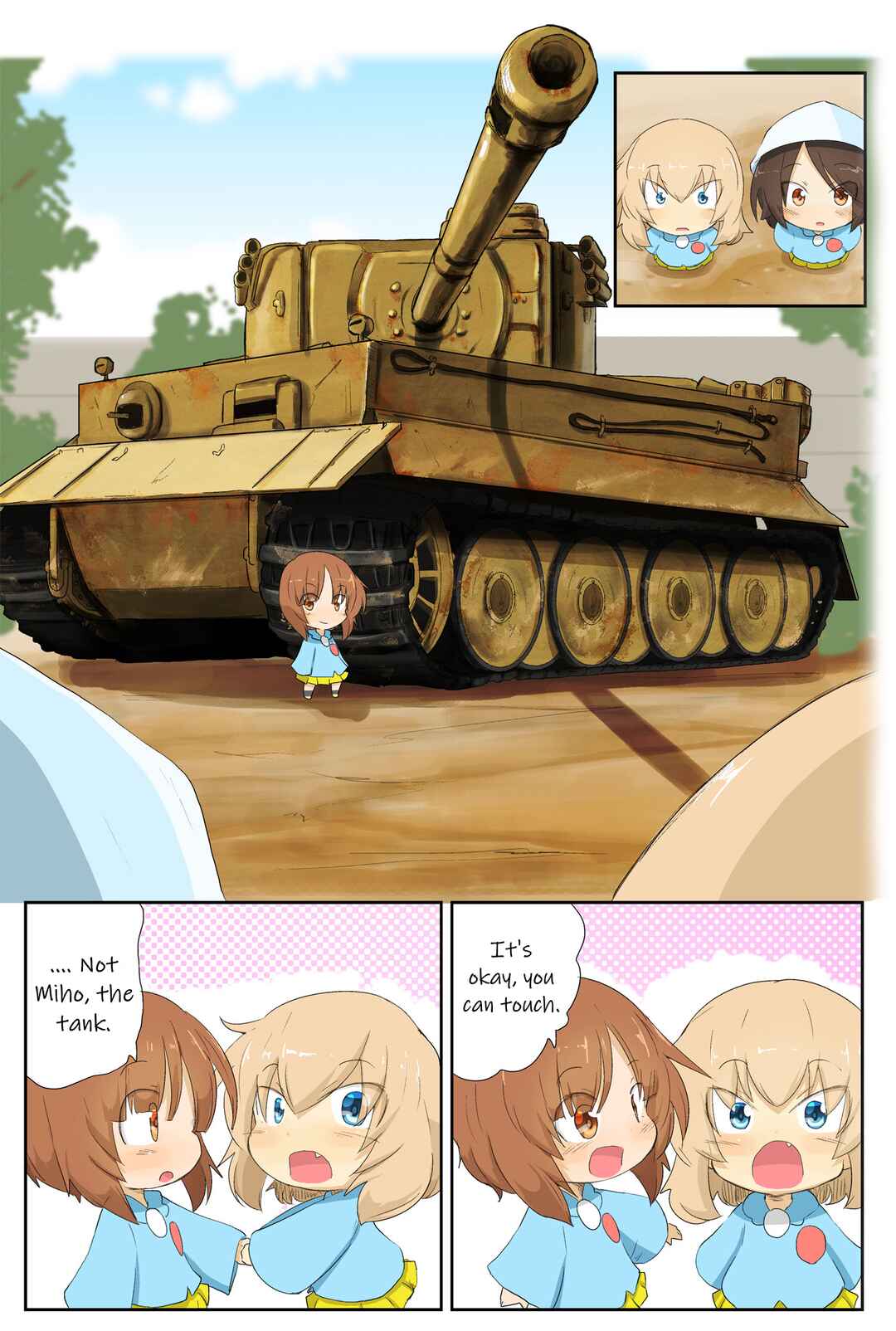 Page 2 Chapter 14 Girls und Panzer Kindergarten Returns
