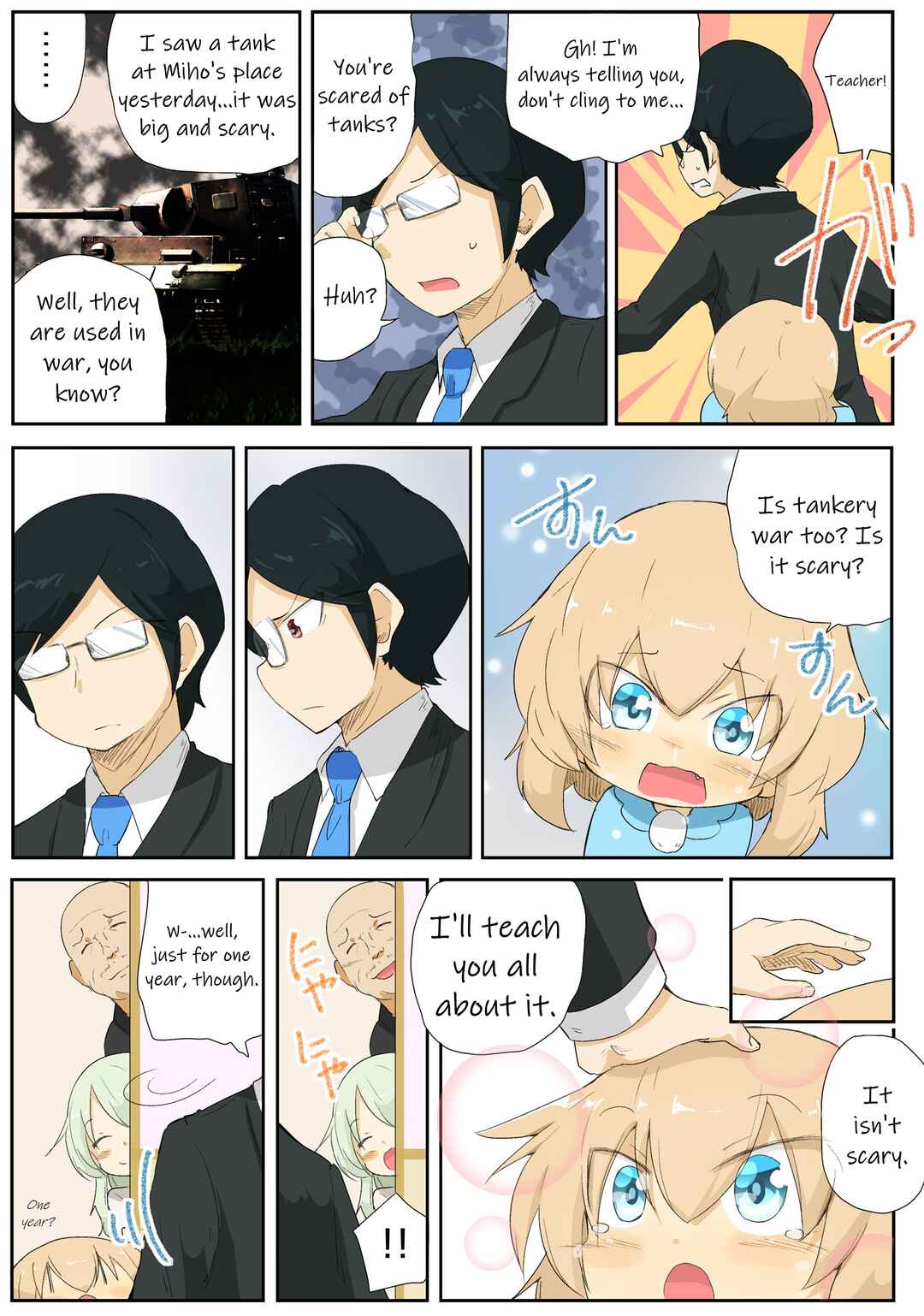 Page 3 Chapter 14 Girls und Panzer Kindergarten Returns