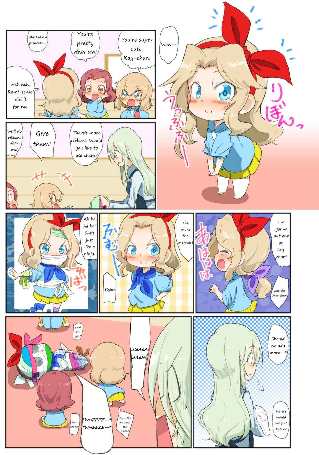 Page 6 Chapter 78 Girls und Panzer Kindergarten Returns