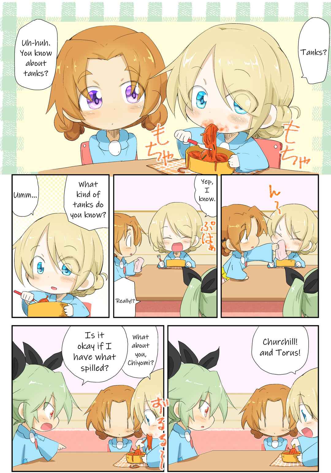 Page 2 Chapter 12 Girls und Panzer Kindergarten Returns
