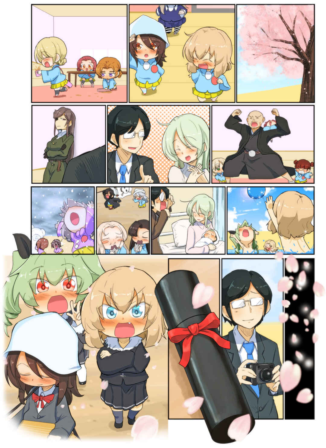 Page 4 Chapter 98 Girls und Panzer Kindergarten Returns