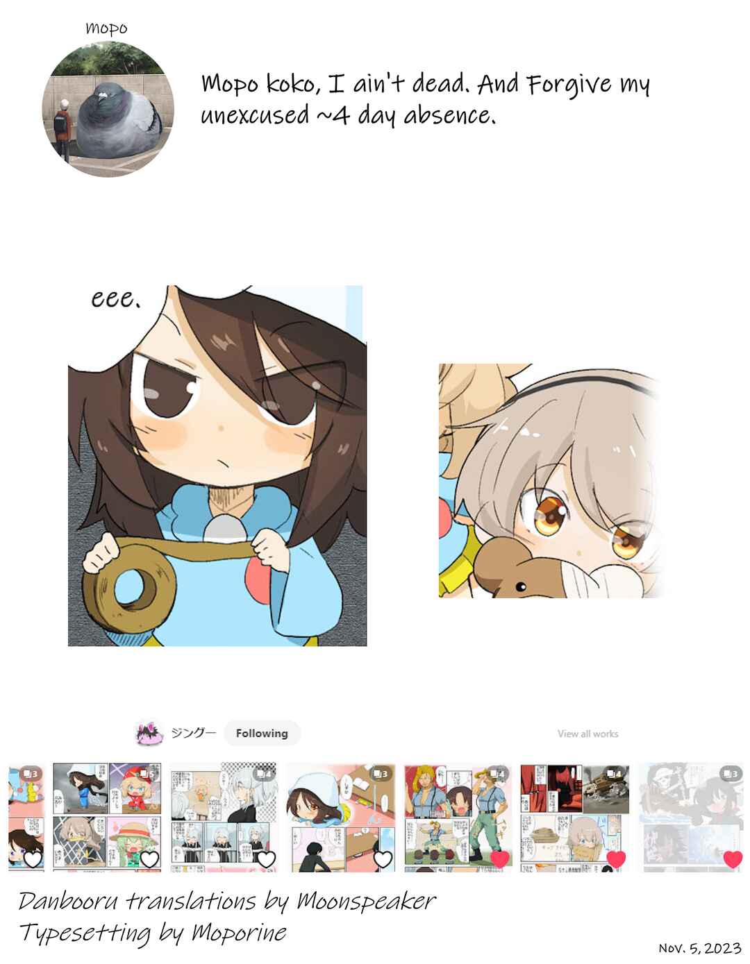 Page 5 Chapter 23 Girls und Panzer Kindergarten Returns