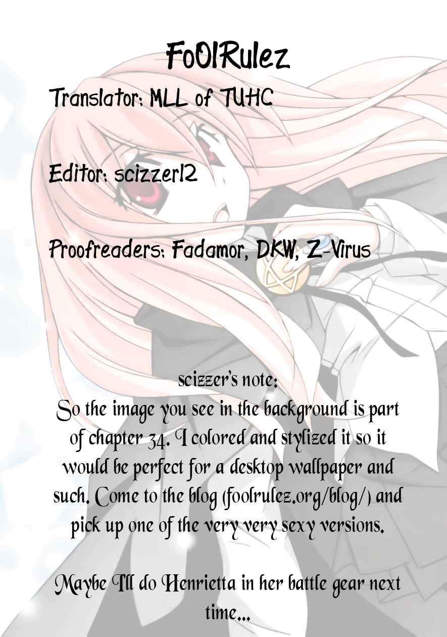 Page 28 Chapter 35 Zero no Tsukaima