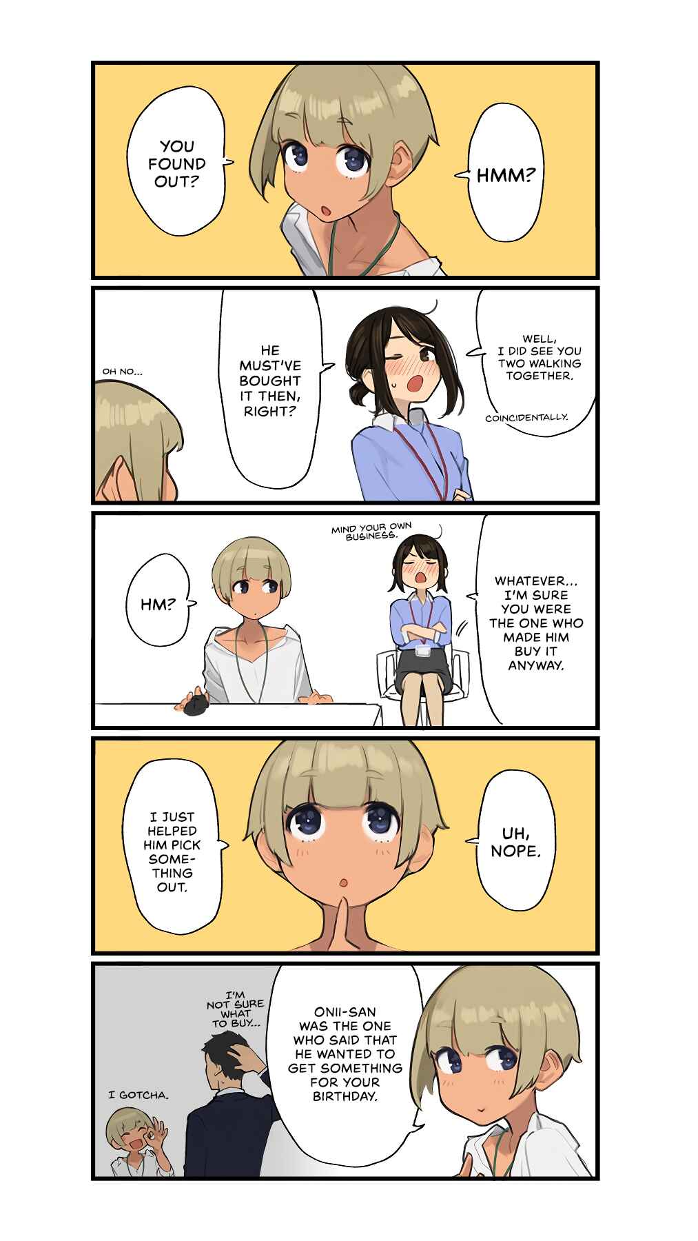 Page 3 Chapter 66 Ganbare, Douki-chan (Webcomic)