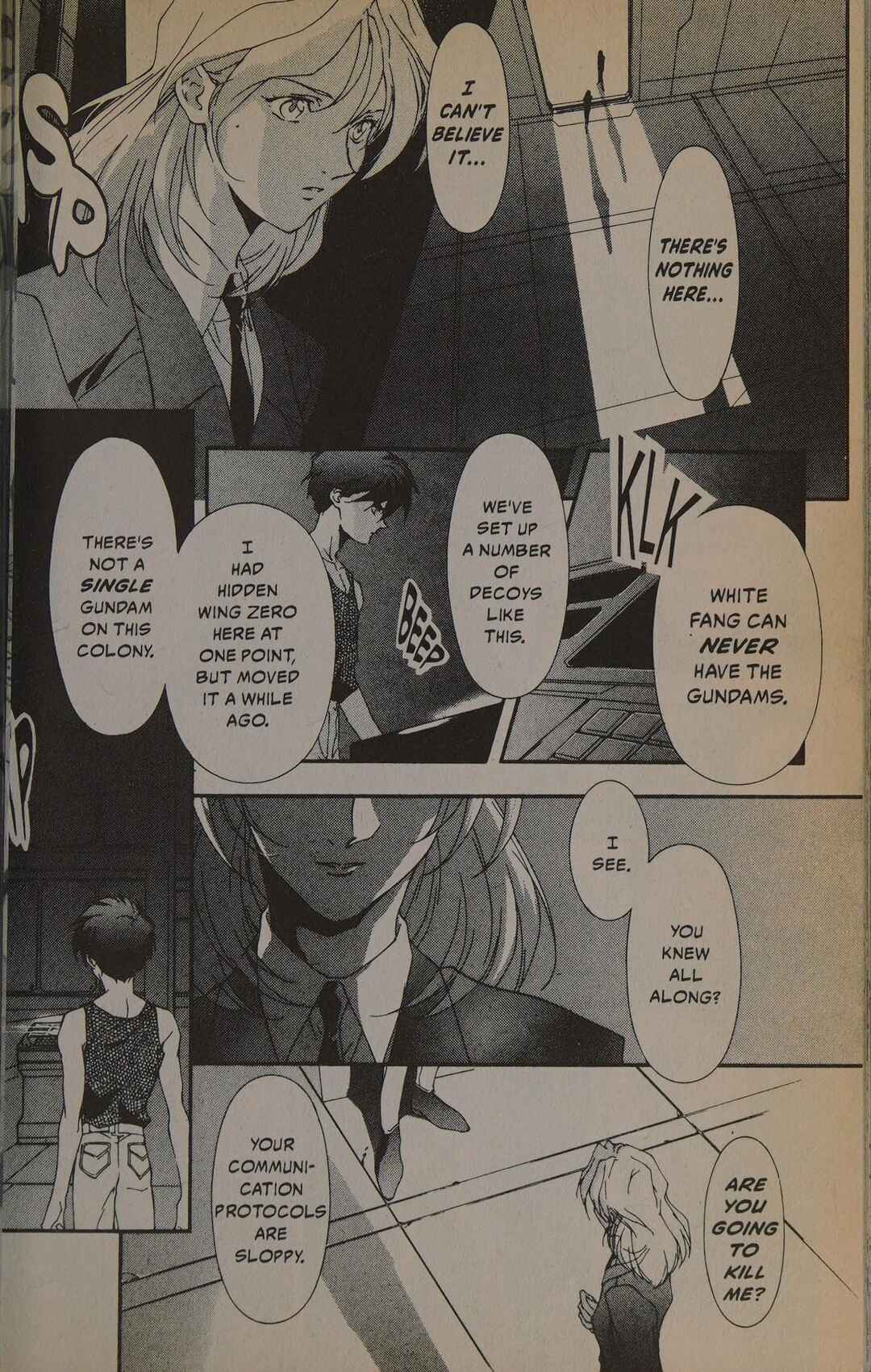 Page 19 Chapter 4 New Mobile Report Gundam Wing - Blind Target