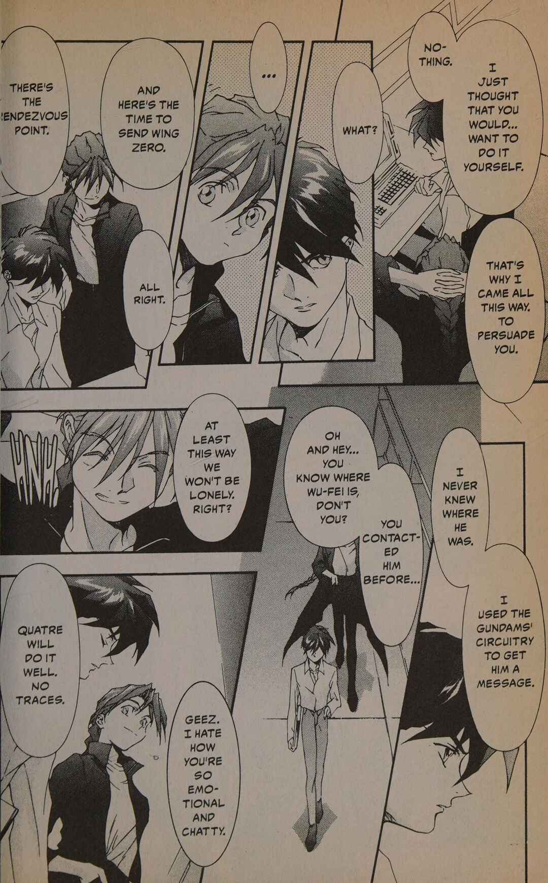 Page 25 Chapter 5 New Mobile Report Gundam Wing - Blind Target